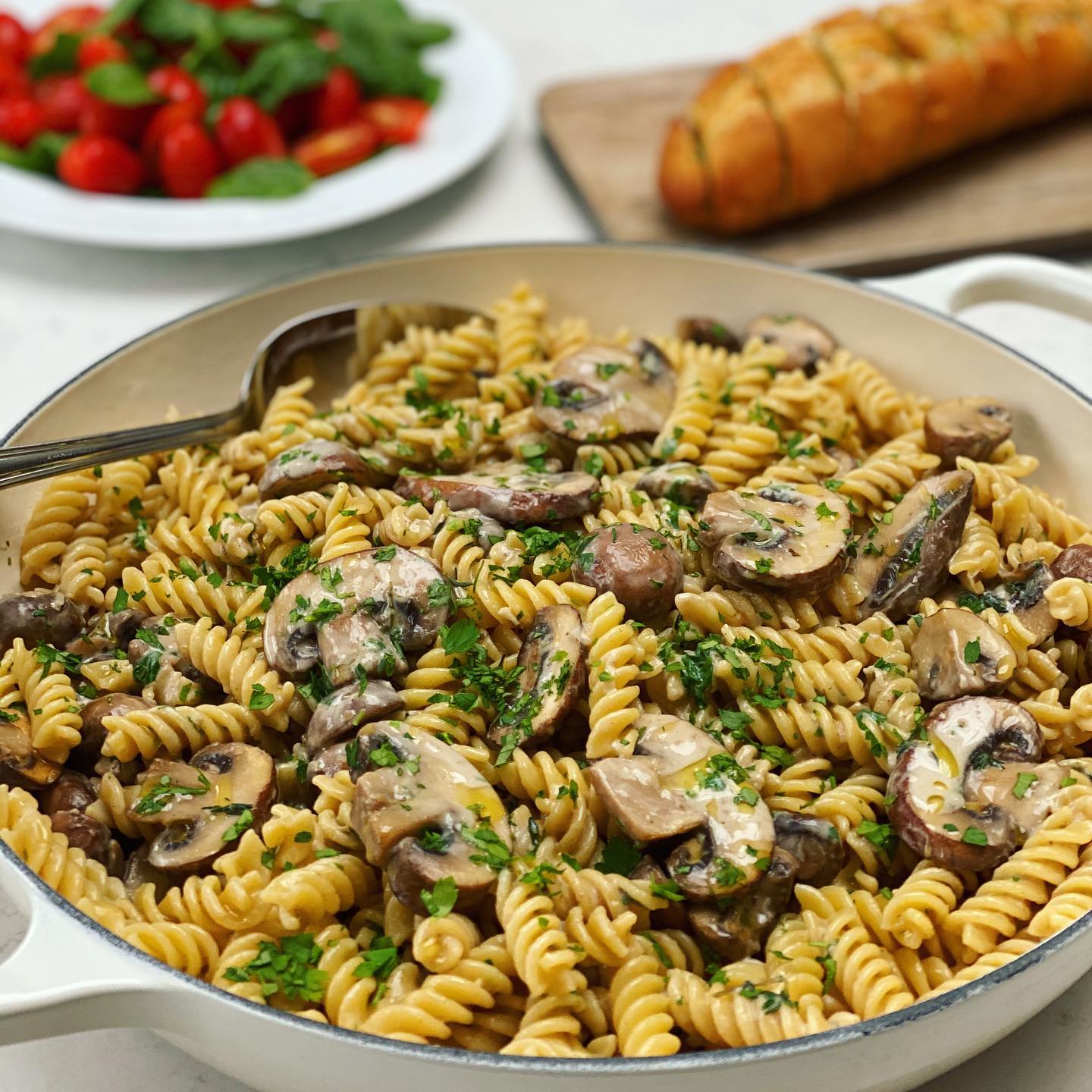 Creamy Mushroom Pasta
