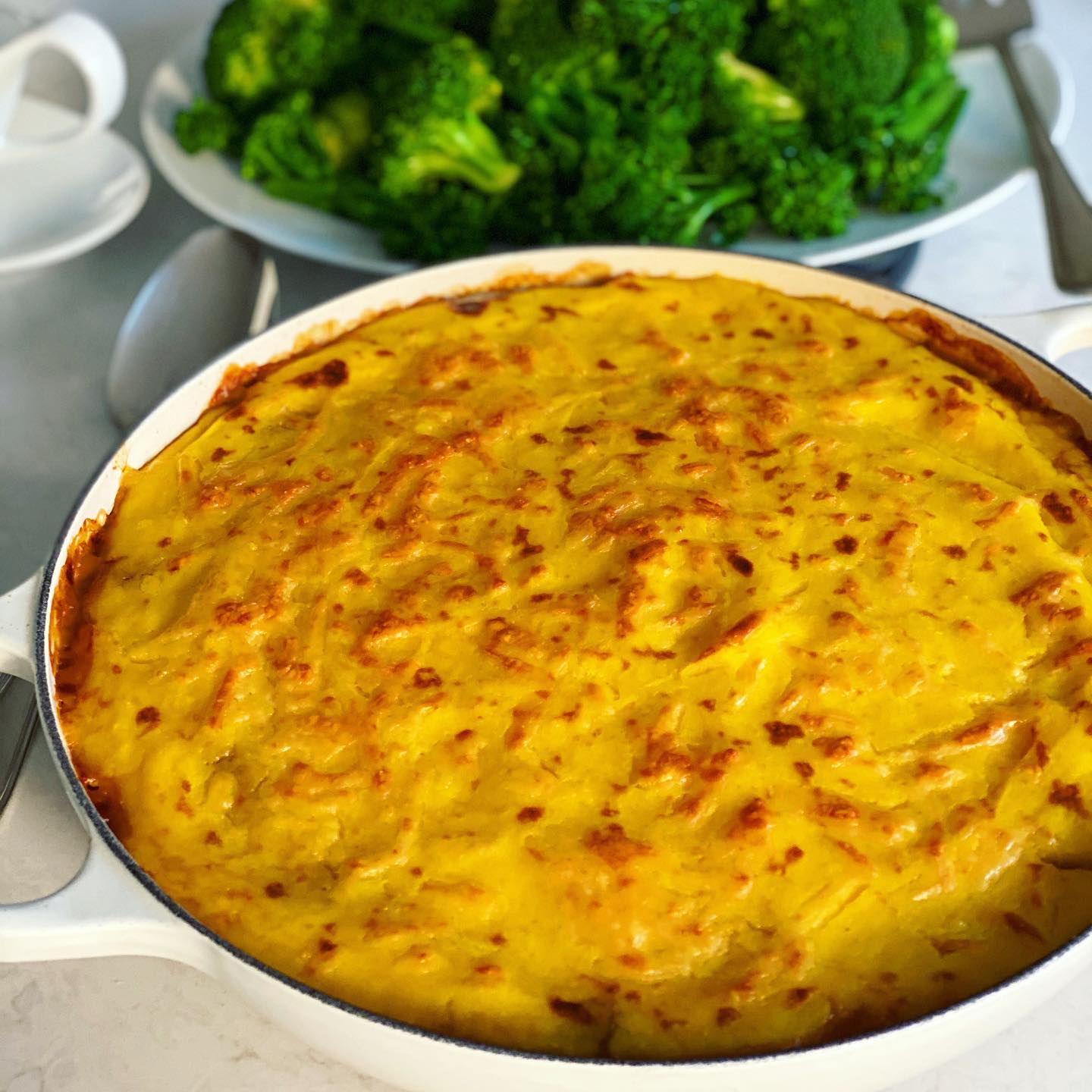 Roast Cottage Pie with Veggie Mash