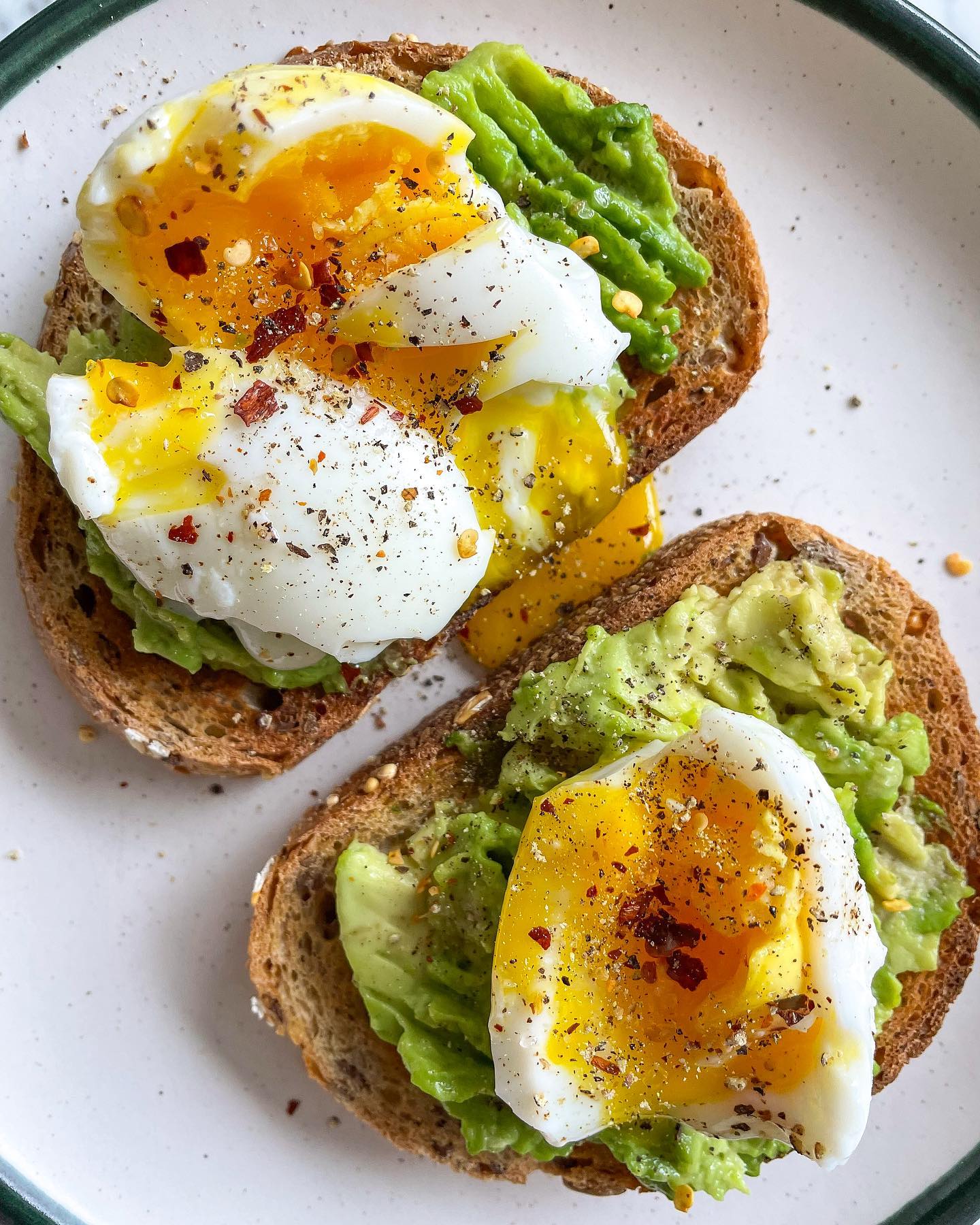 Avocado Toast with Soft Boiled Eggs