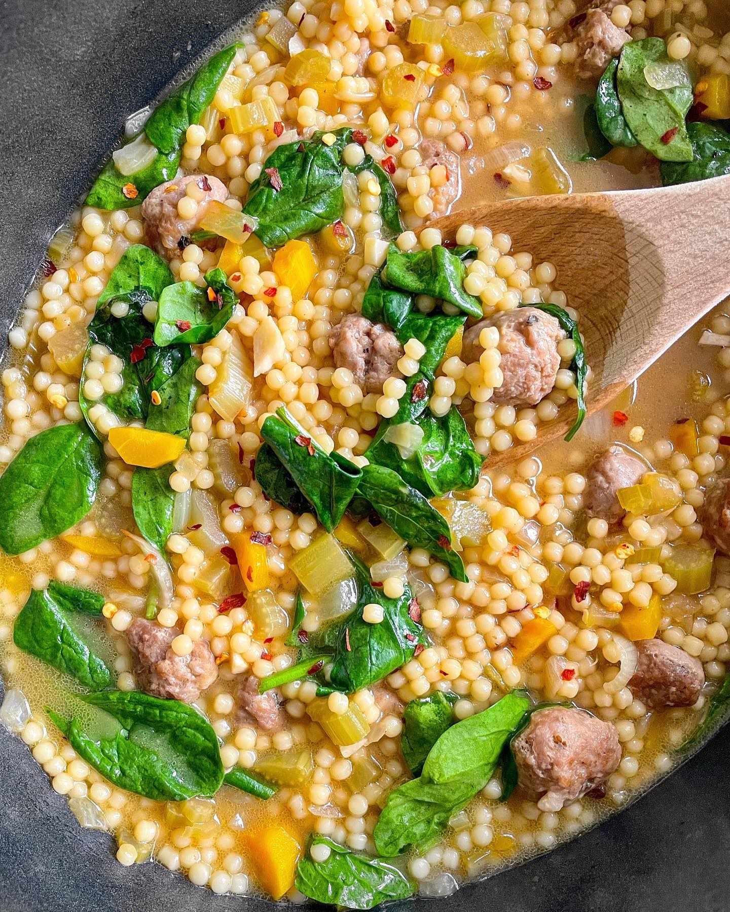 Shortcut Italian Wedding Soup