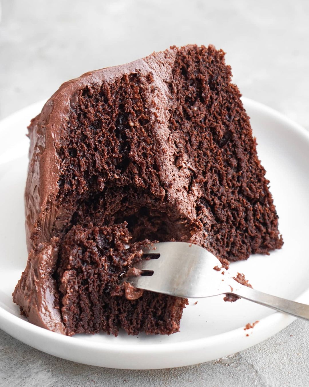 Vegan Nut Chocolate Mousse Cake