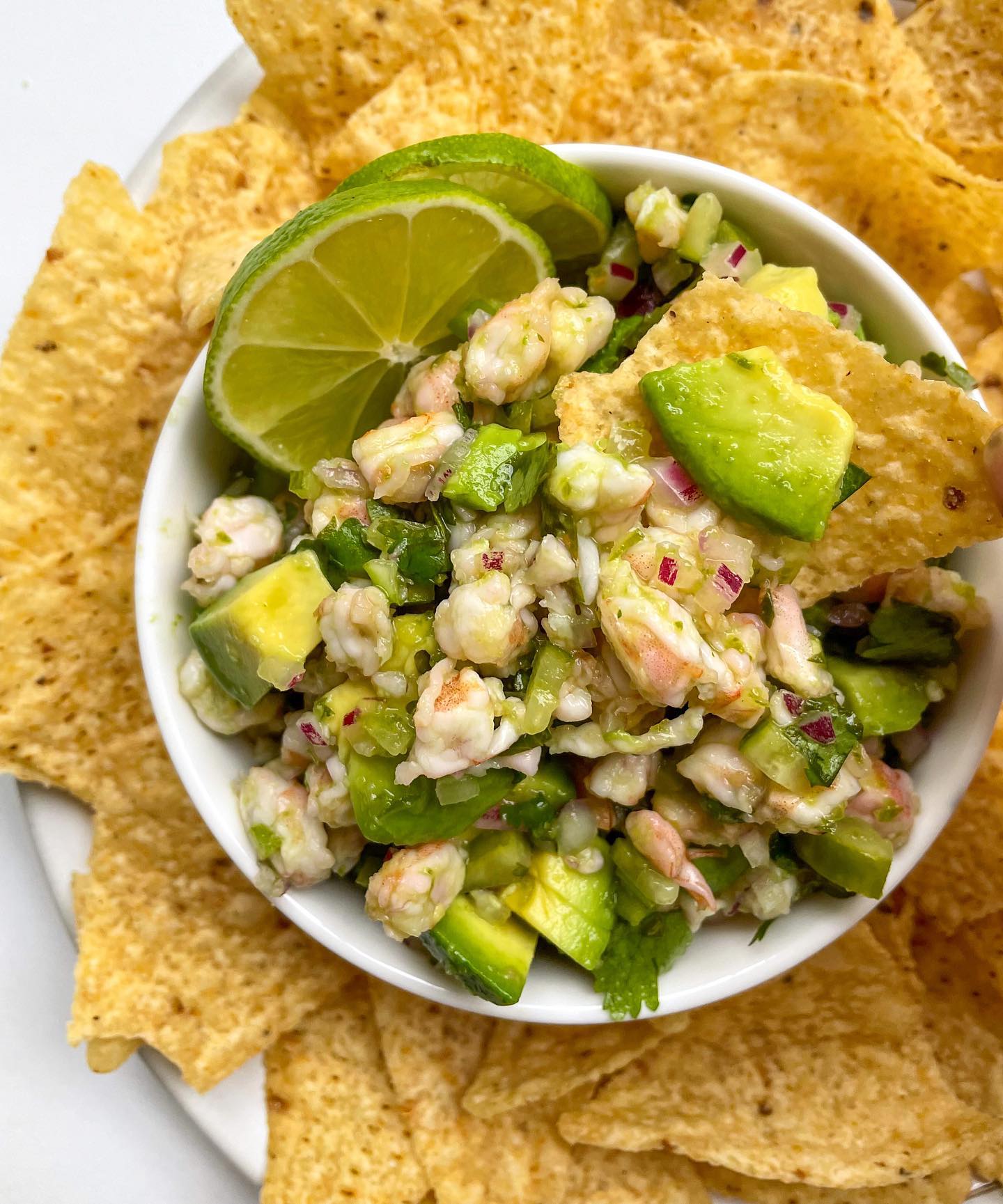 Fresh Avocado Shrimp Ceviche