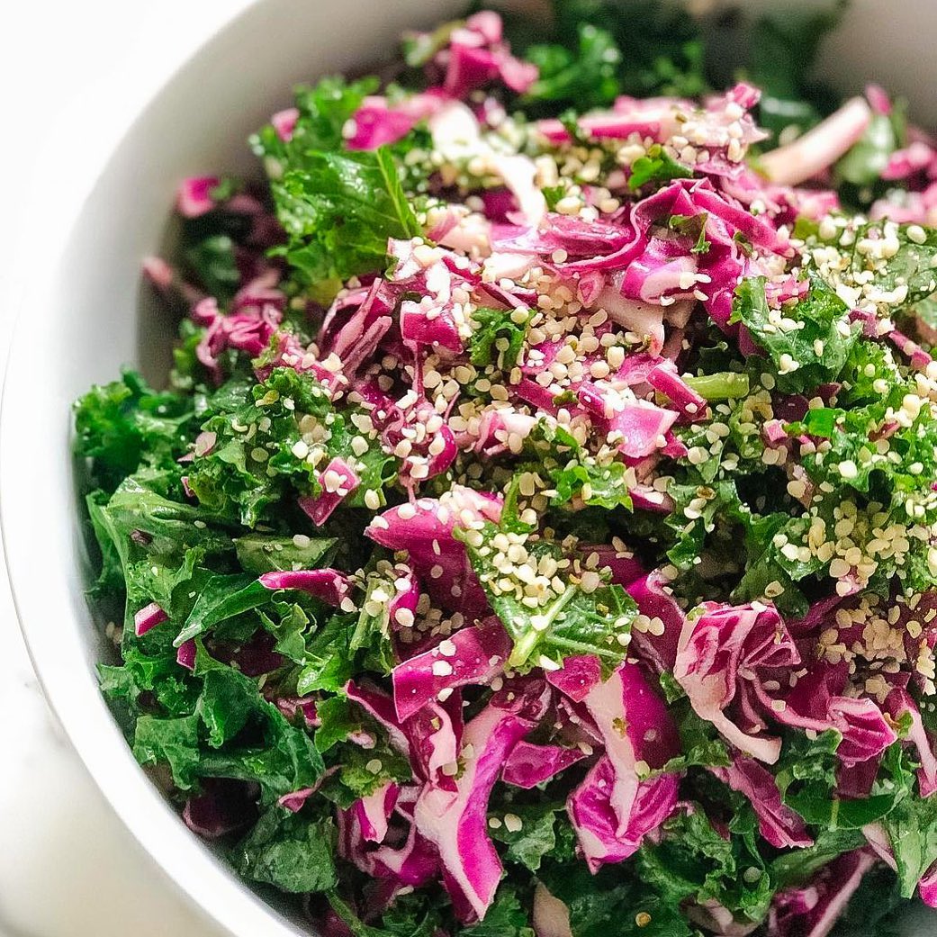 Simple and Fresh Kale Slaw