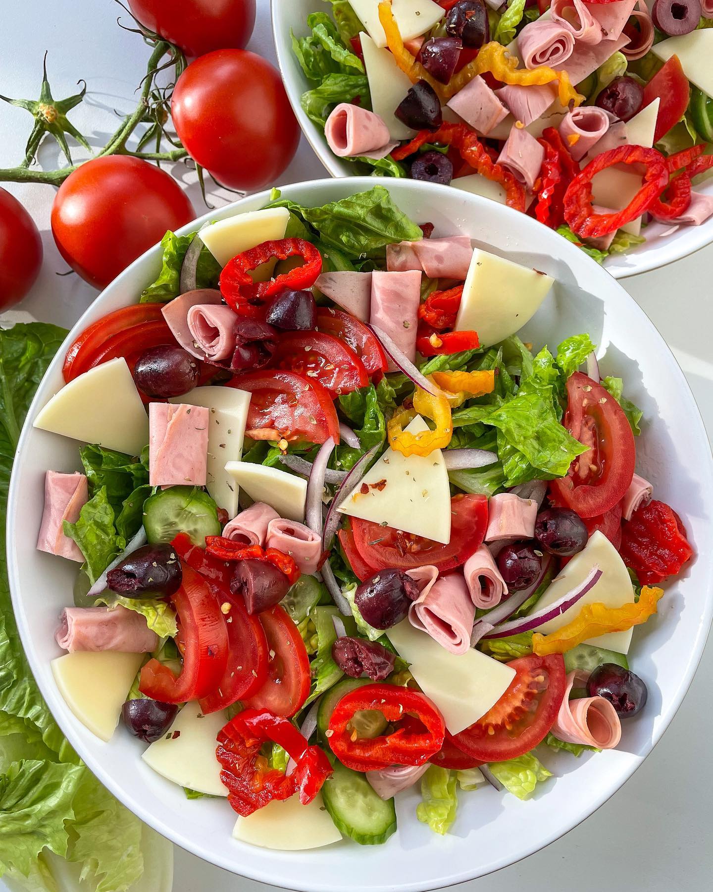 Loaded Italian Sub Salad