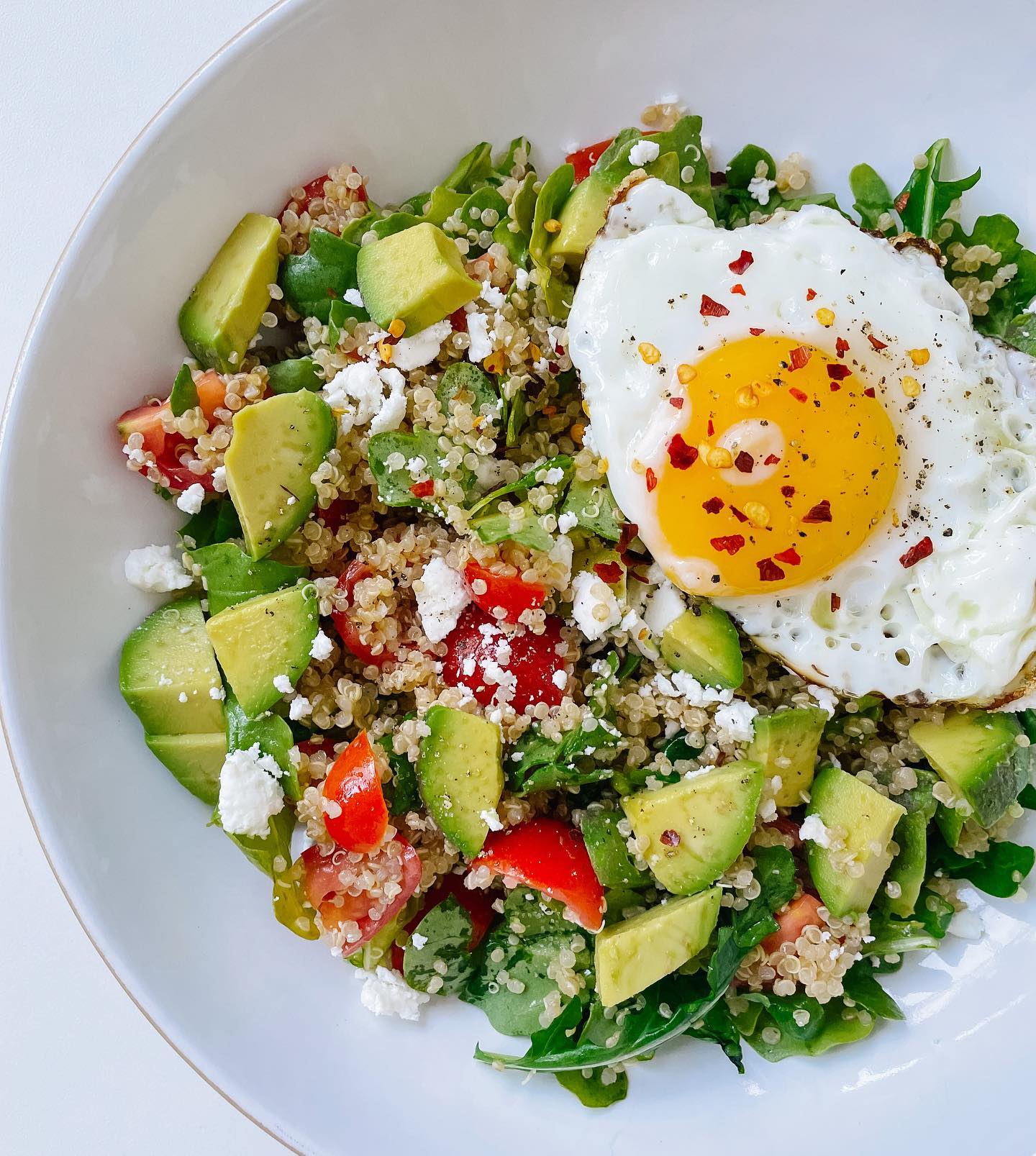Protein Quinoa Breakfast or Lunch Bowls