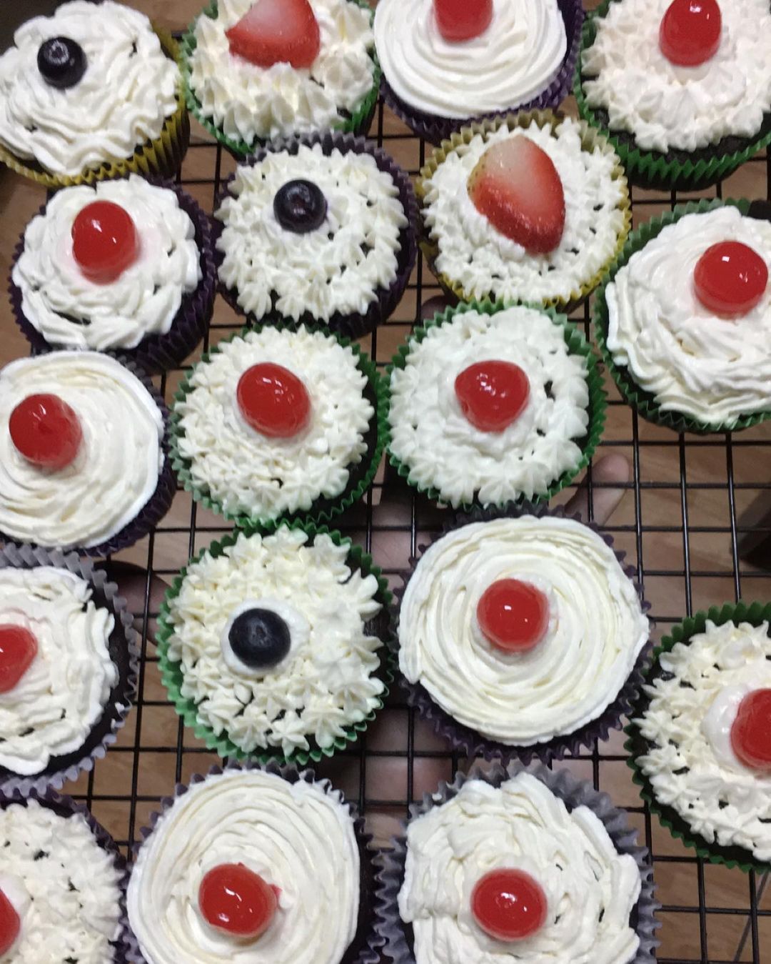 Vegan Black Forest Cupcake