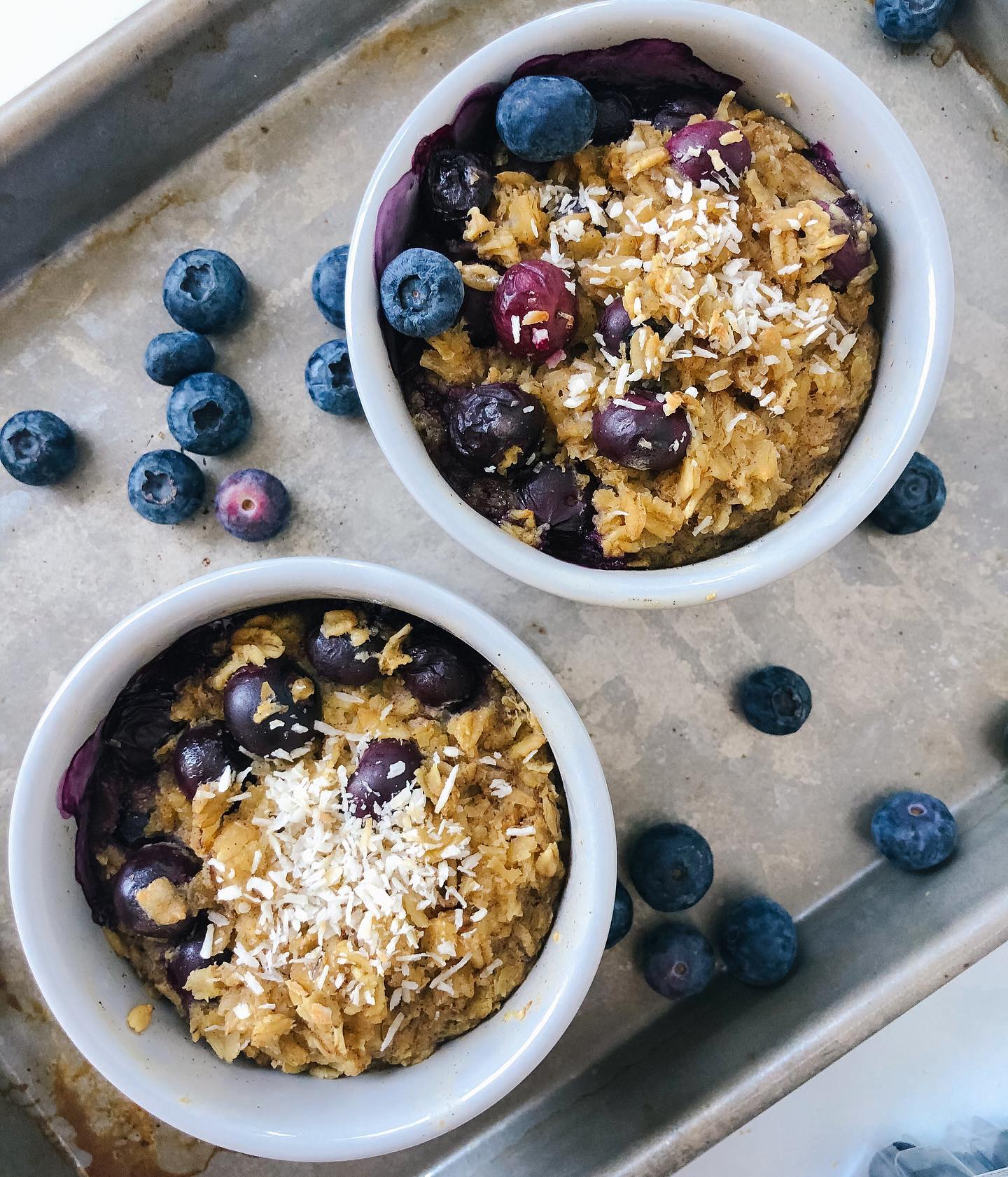 Blueberry Baked Oats Breakfast