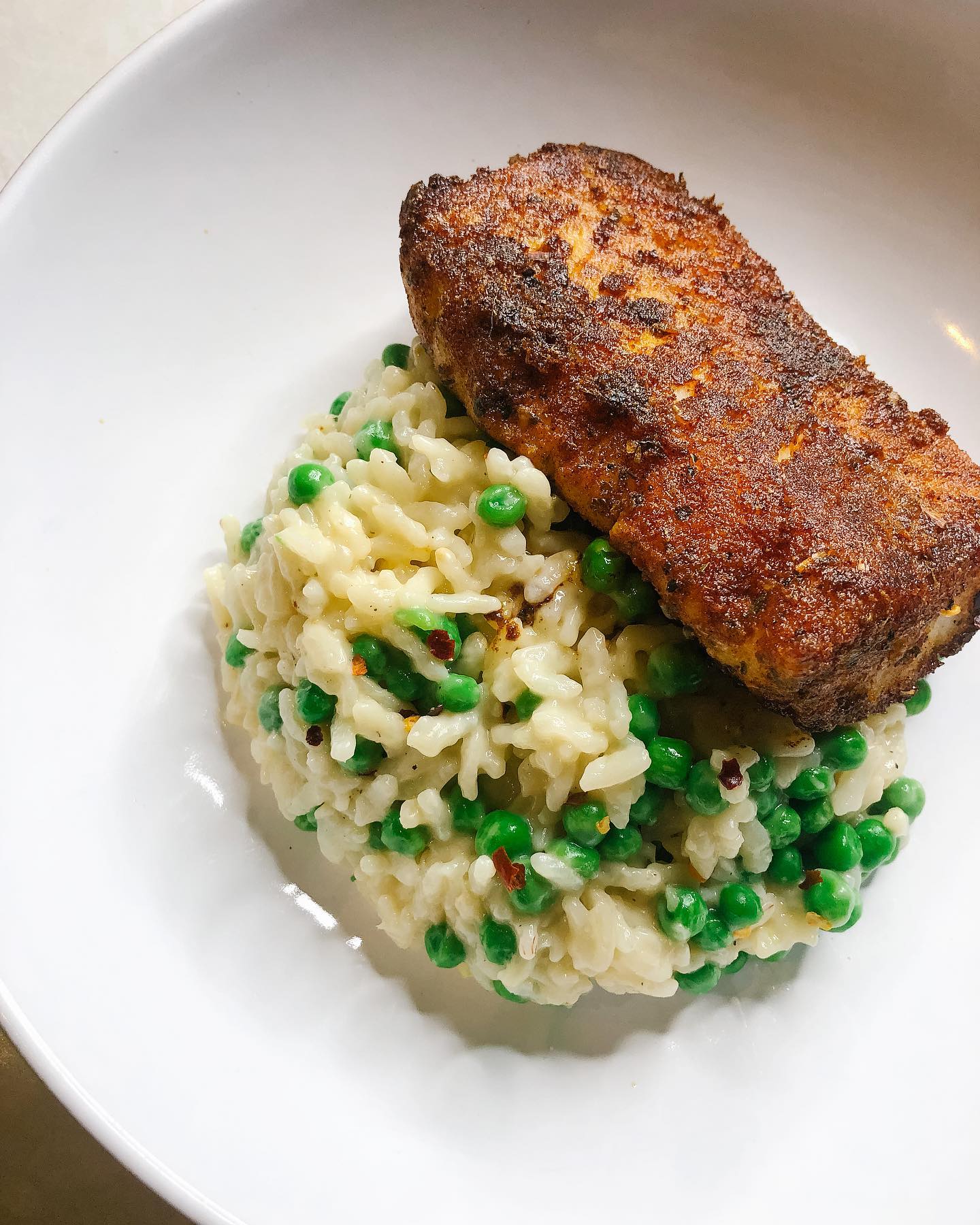 Instant Pot Blackened Cod Risotto Delight