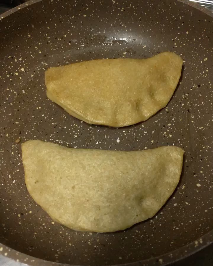 Healthy Vegan Qatayef with Air Frying Option