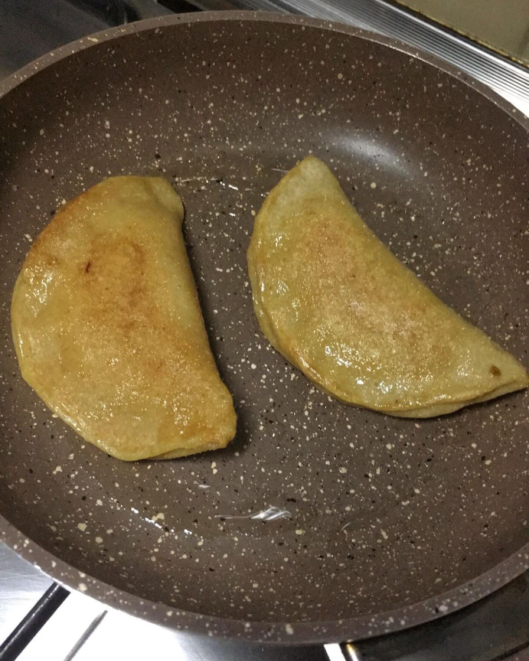 Healthy Vegan Qatayef with Air Frying Option