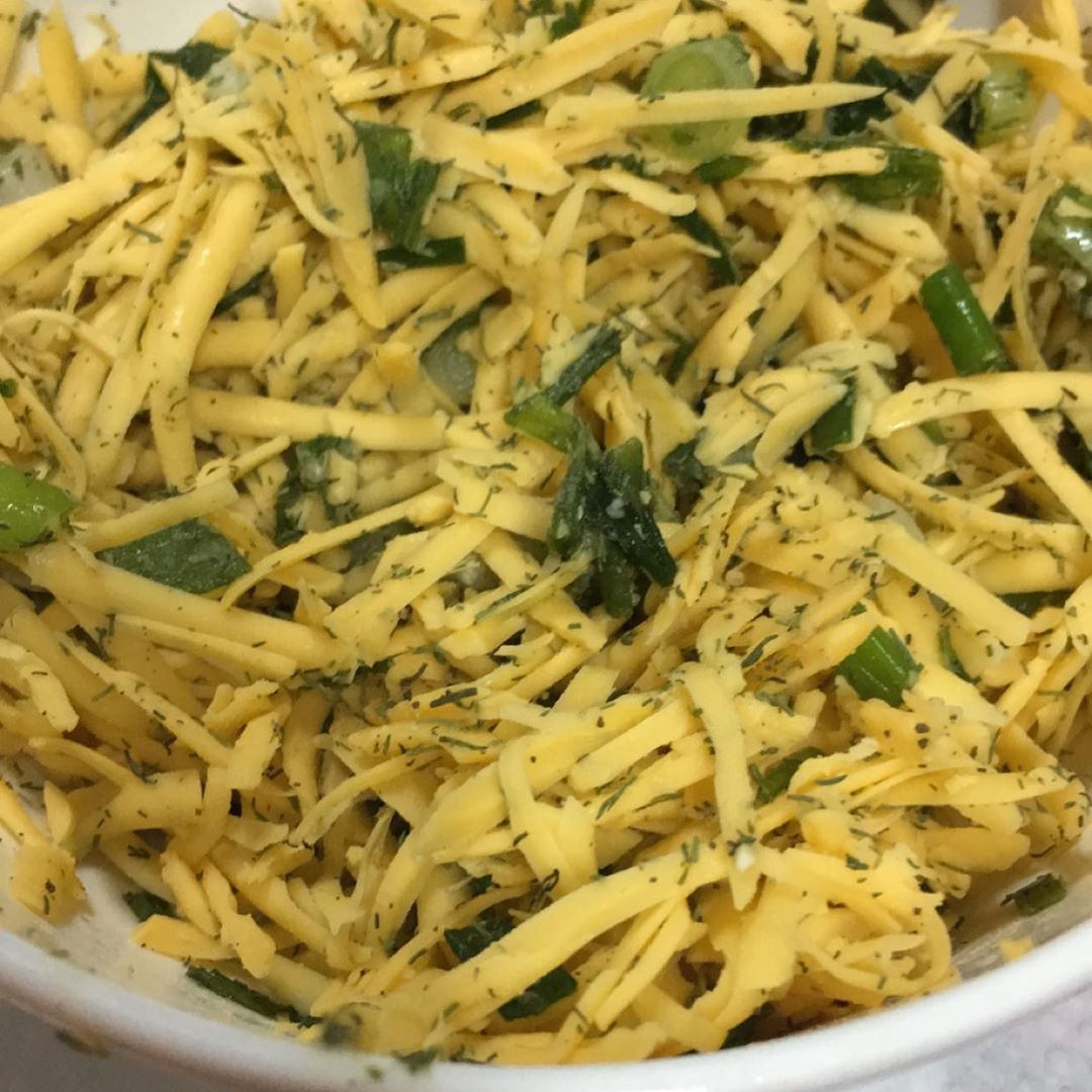 Vegan Cheddar and Onion Samosa