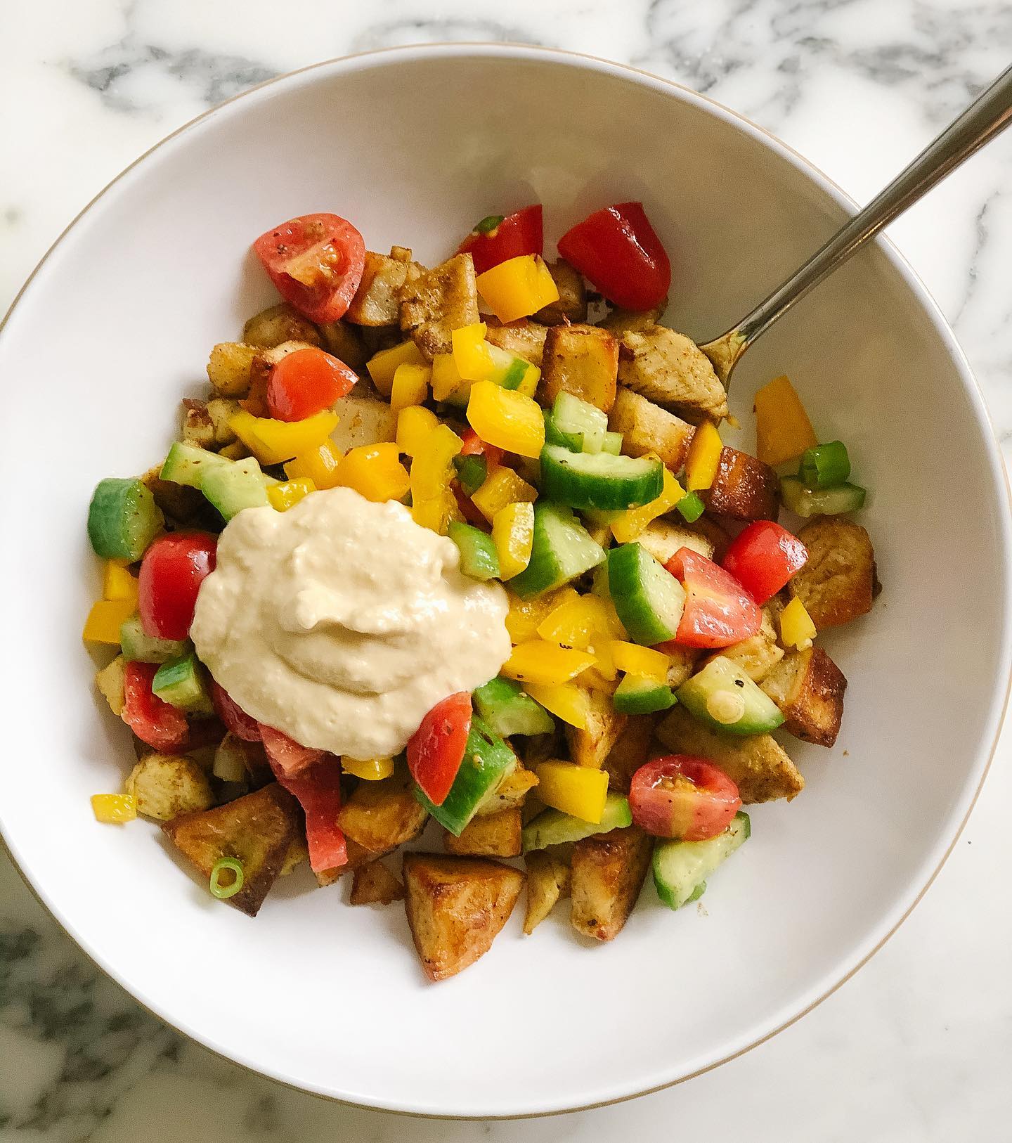 Flavorful Chicken Shawarma Bowl