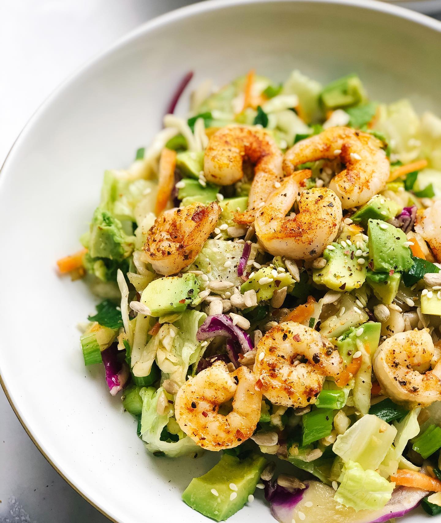 Crunchy Sesame Shrimp Salad