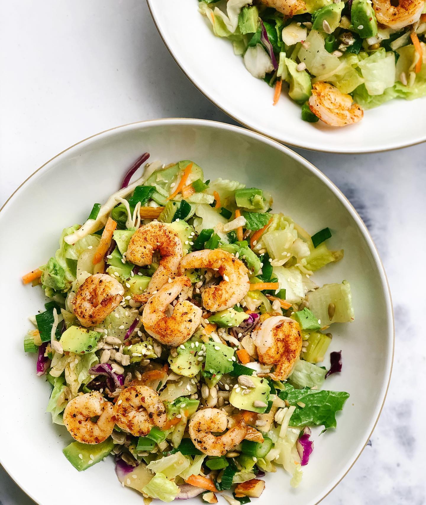 Crunchy Sesame Shrimp Salad
