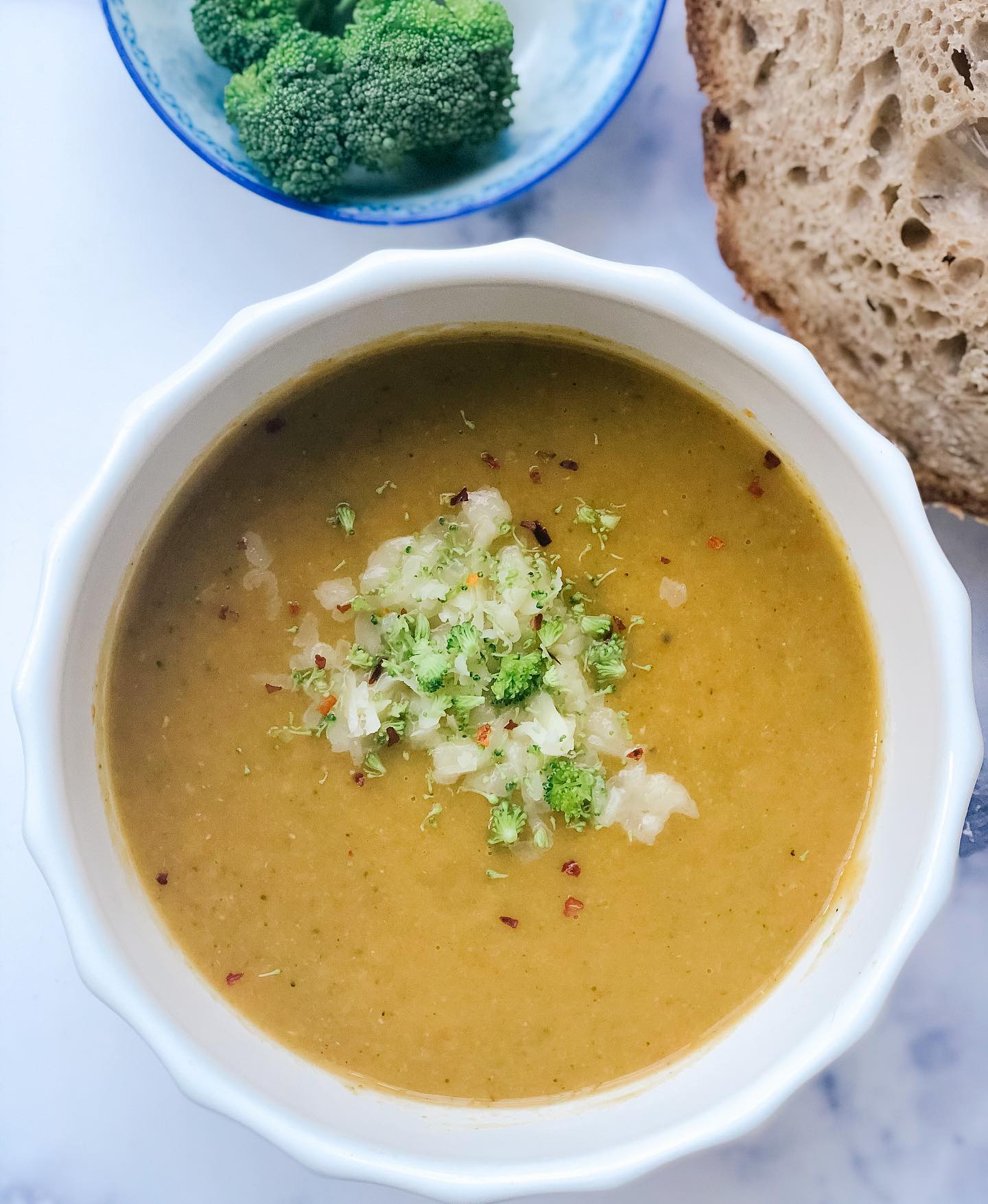 Creamy Instant Pot Broccoli Soup