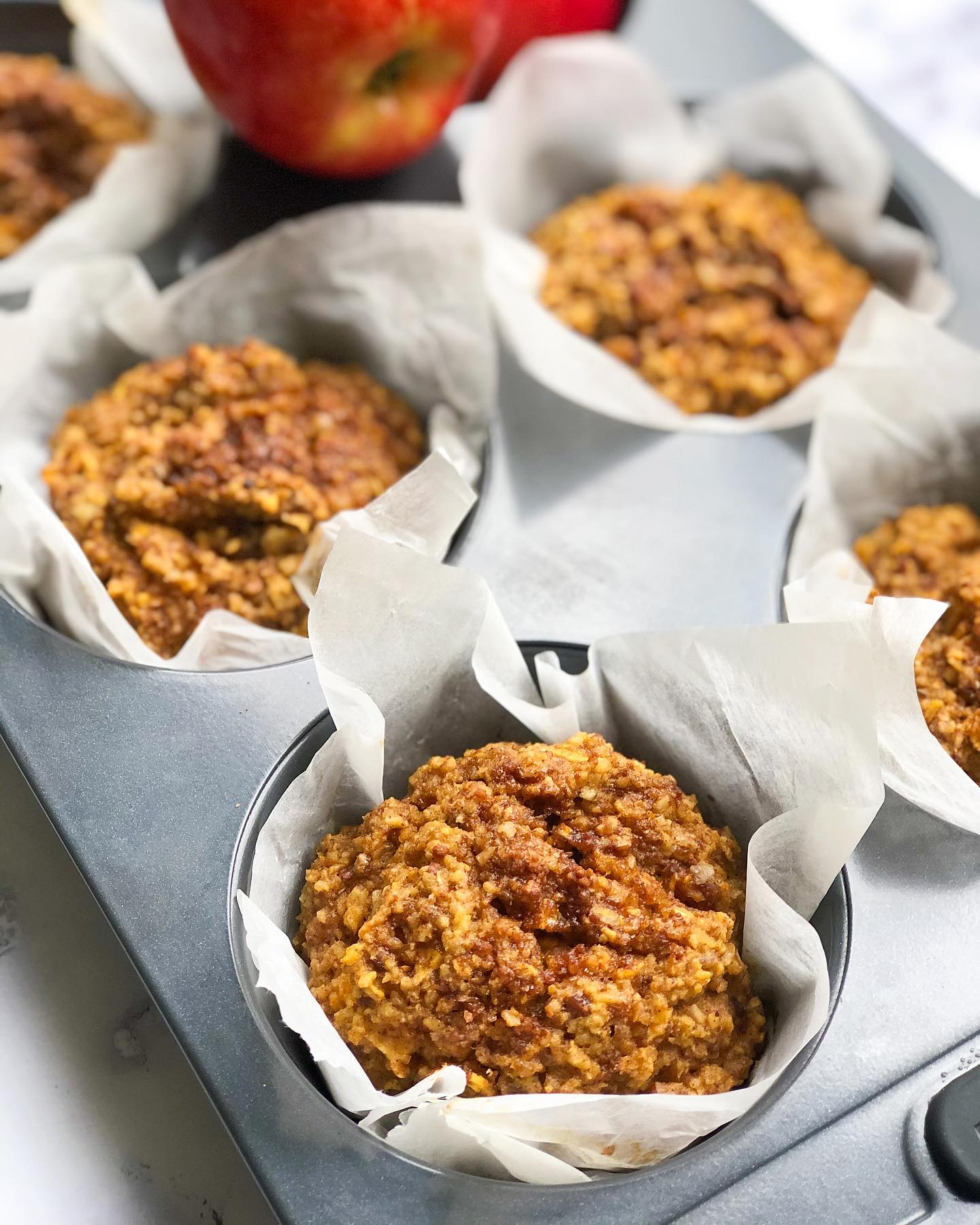 Apple Oat Muffins (Gluten-Free and Dairy-Free)