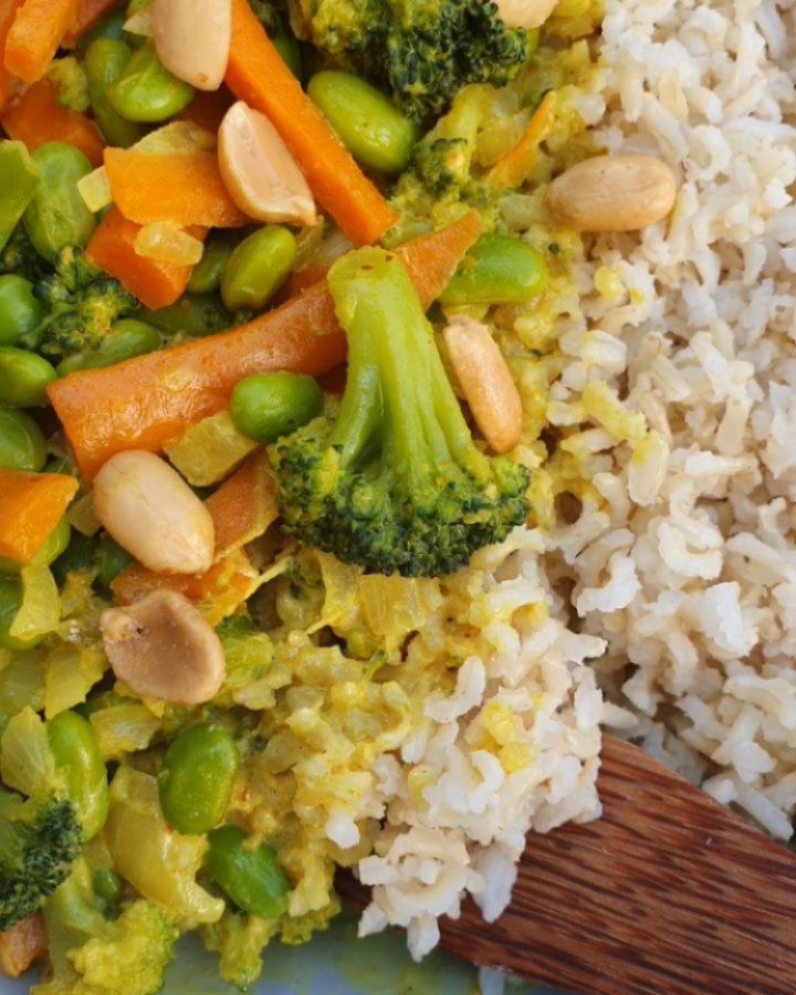 Easy Healthy Vegetable Curry Dish