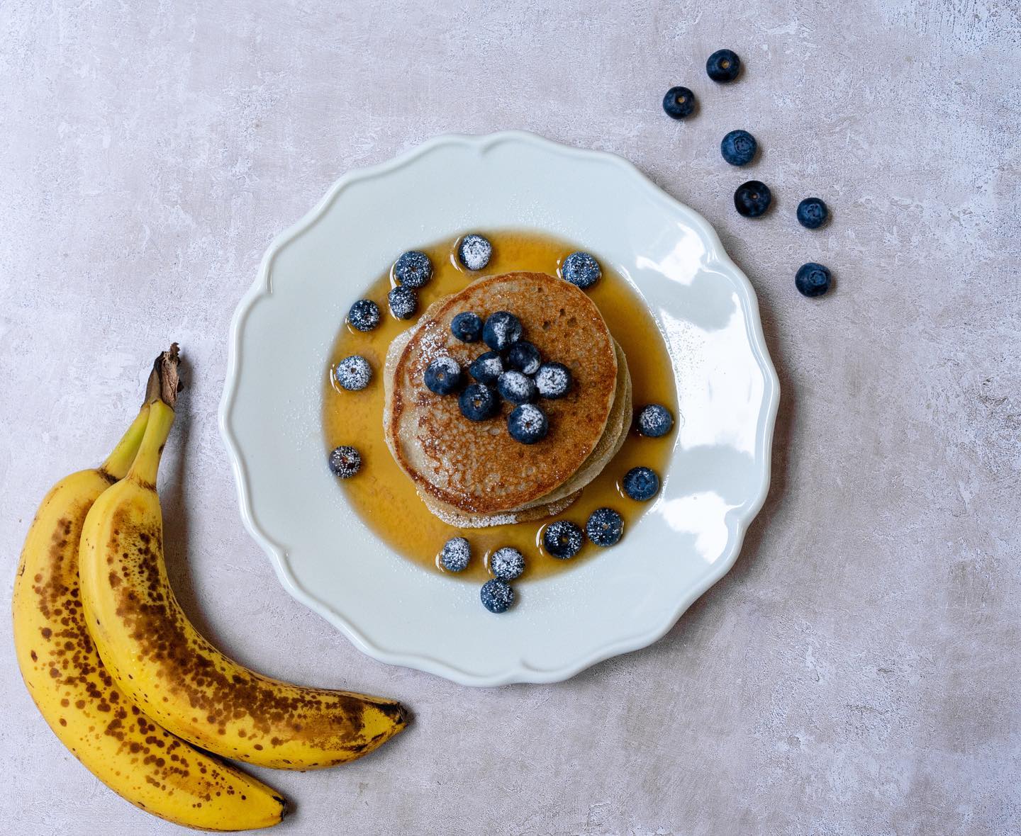 Buckwheat Banana Pancakes