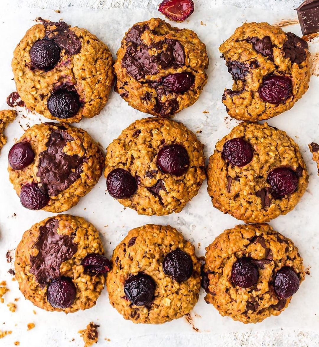 Cherry Chocolate Chunks Cookies