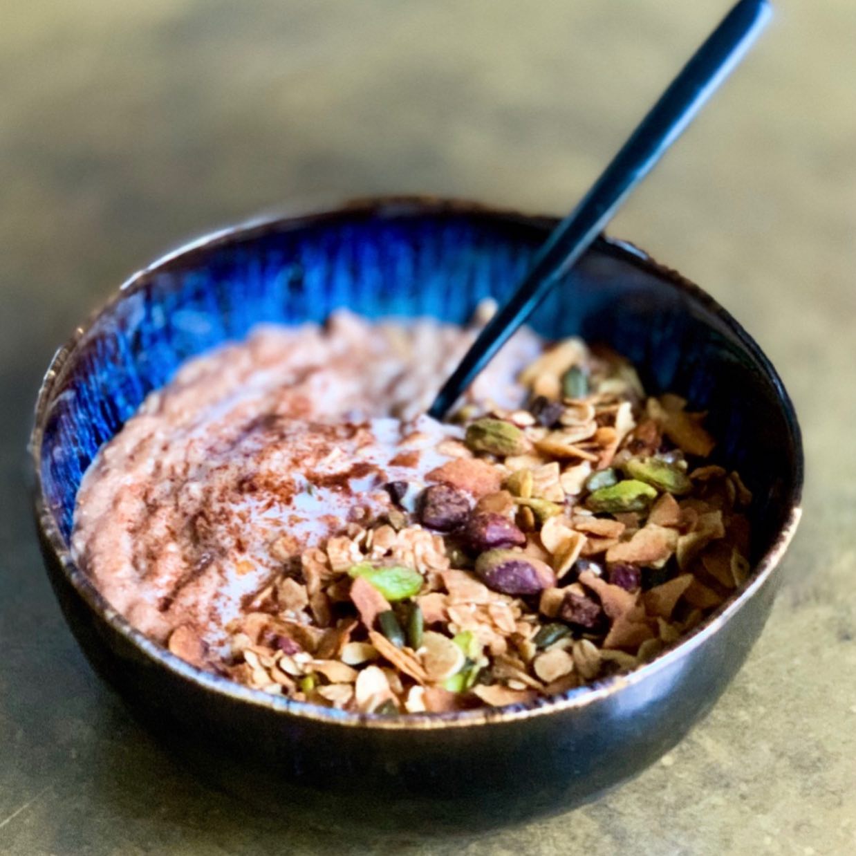 Wholesome Porridge with Homemade Granola