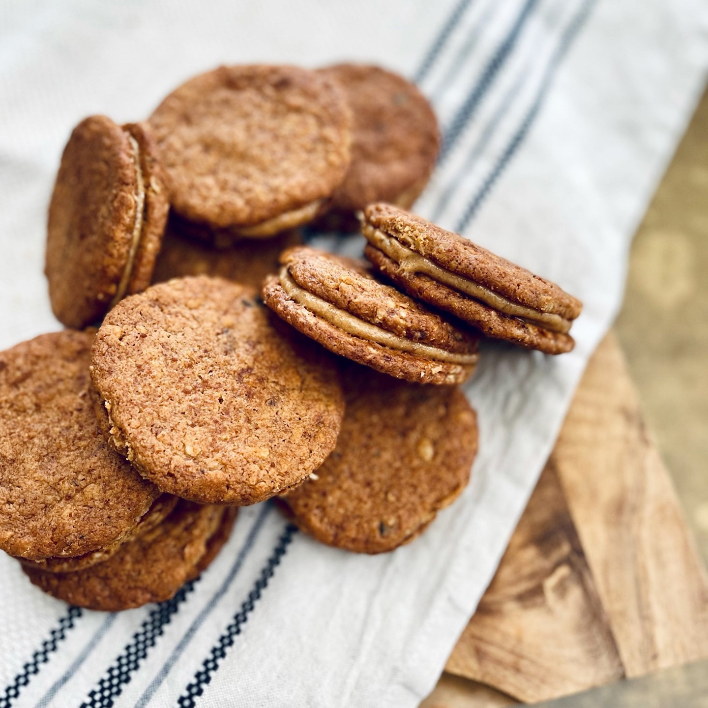 Peanut Butter Cookie Sandwiches