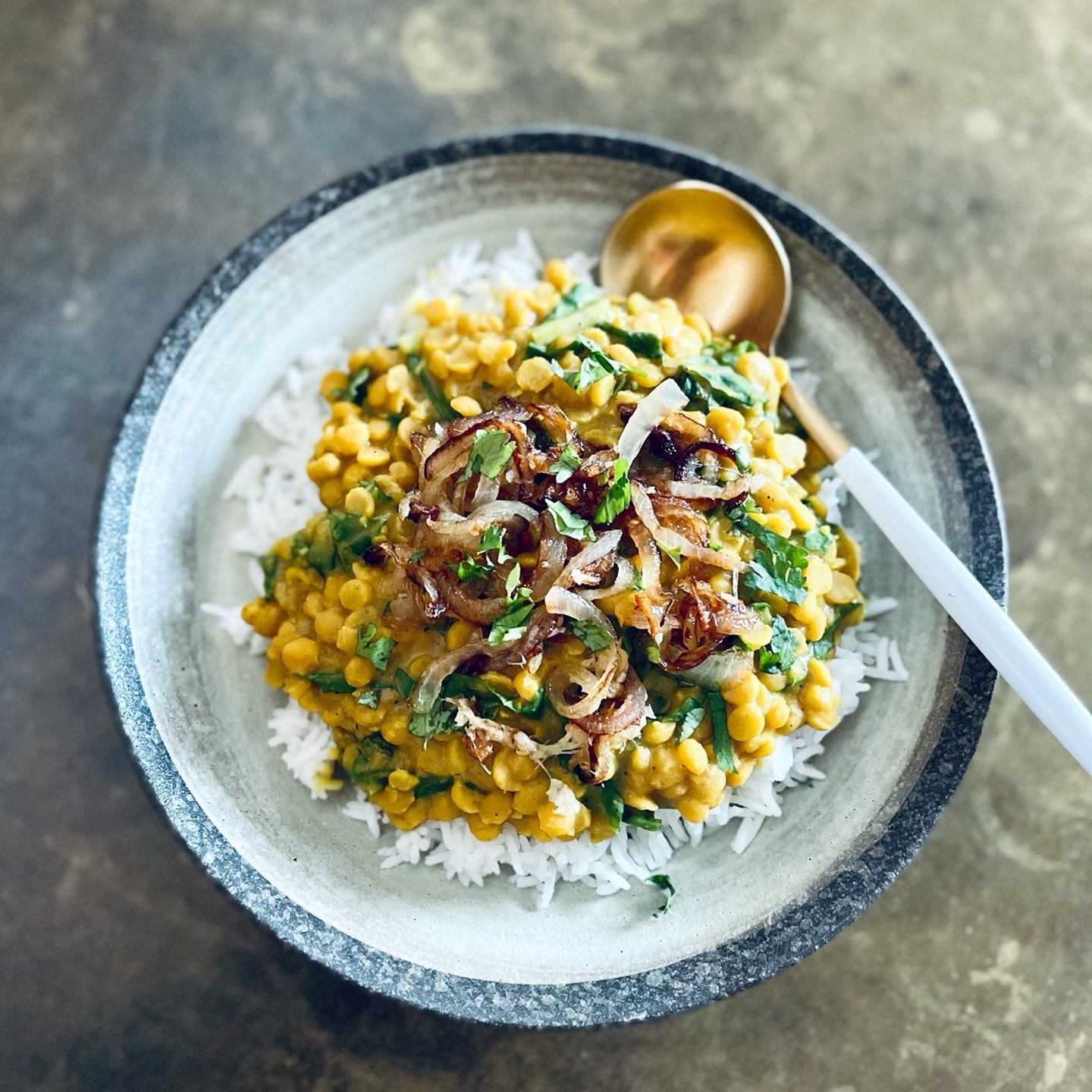 Simple Coconut Chana Dal