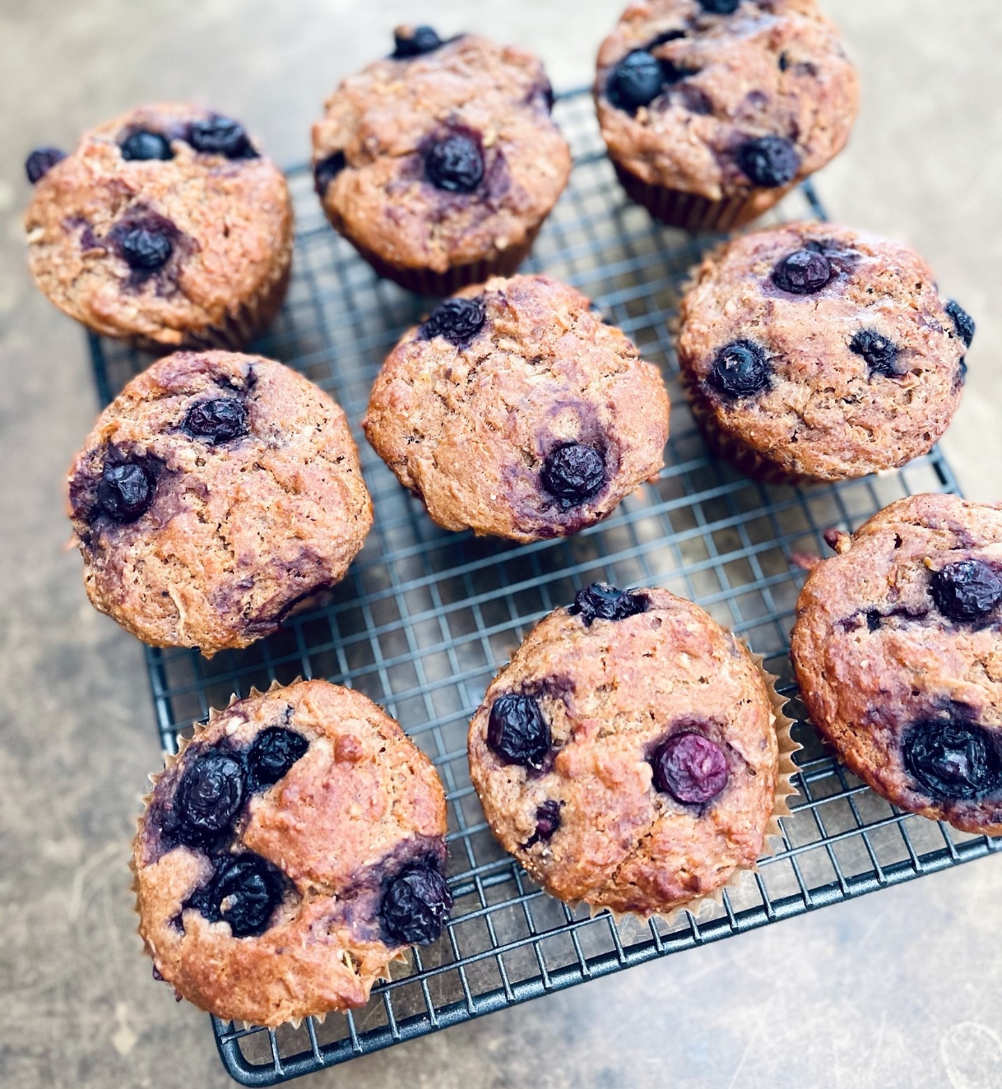 Apple and Blueberry Muffins