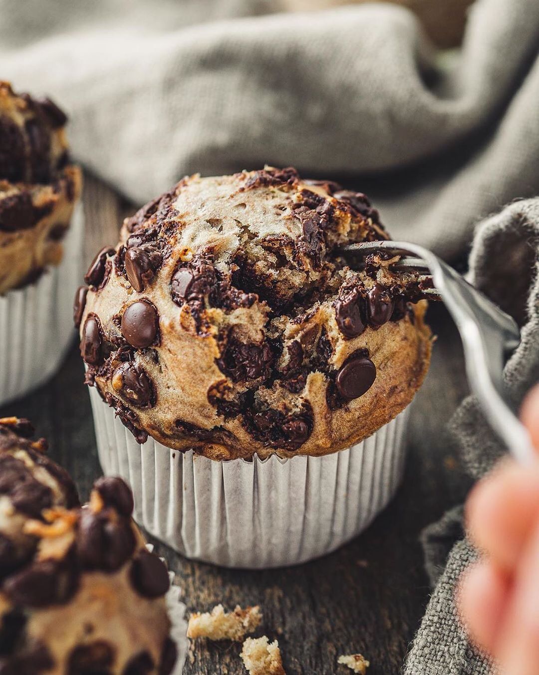 Easy Vegan Chocolate Muffins