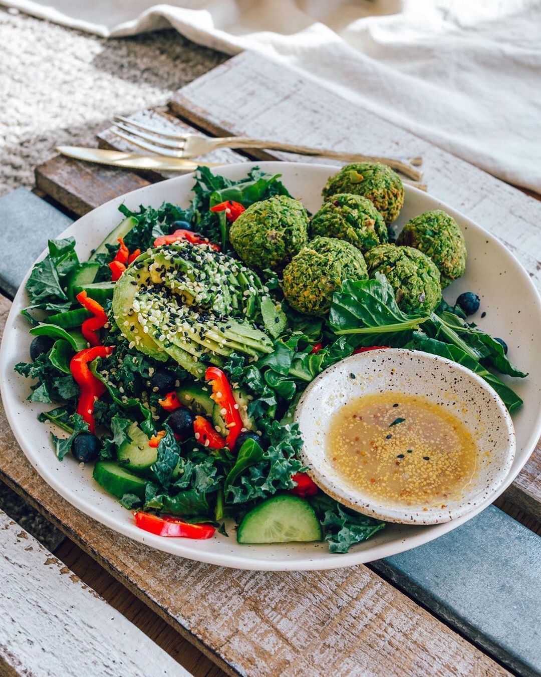 Healthy Edamame Balls with Herbs and Spices