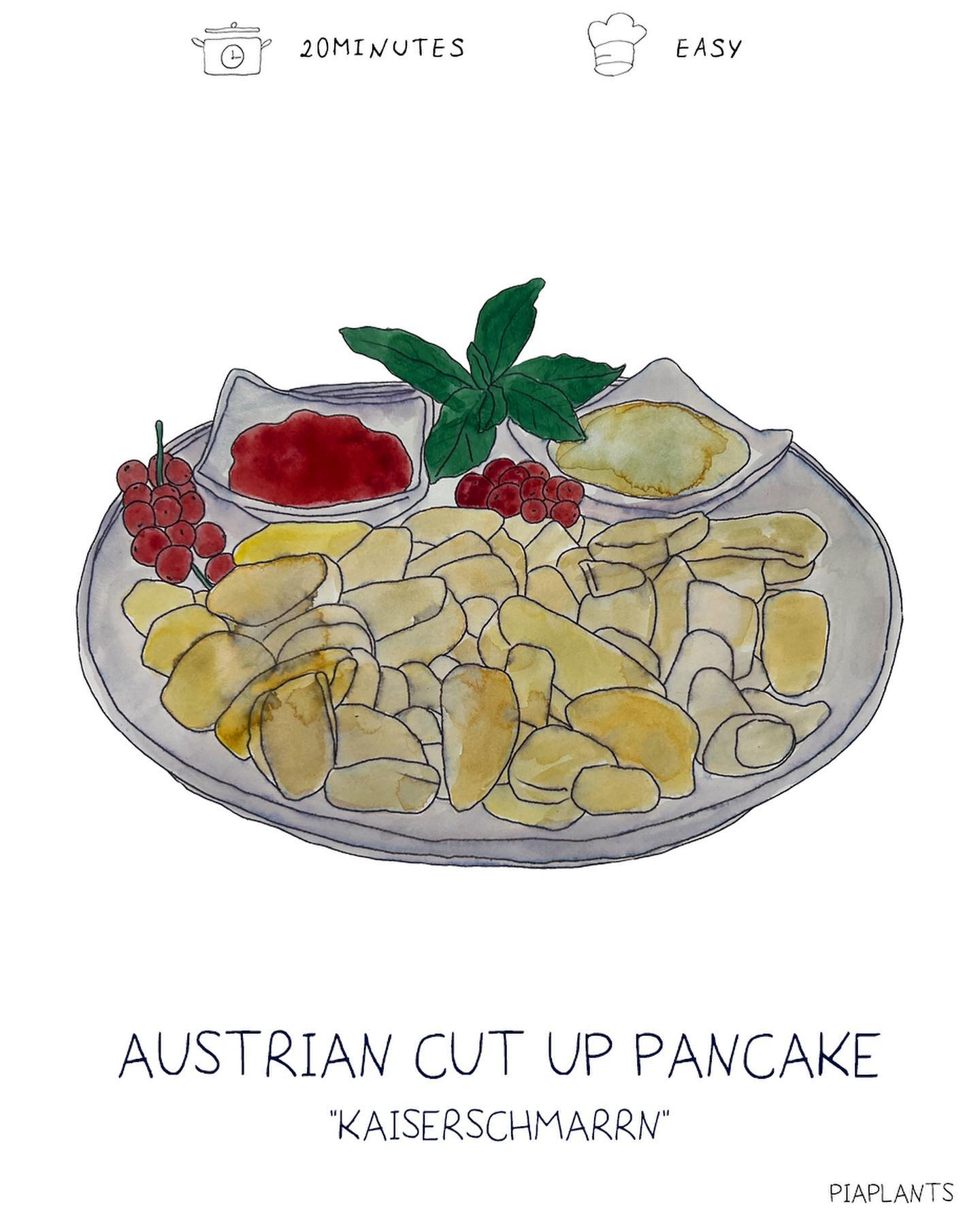 Fluffy Kaiserschmarrn Pancakes