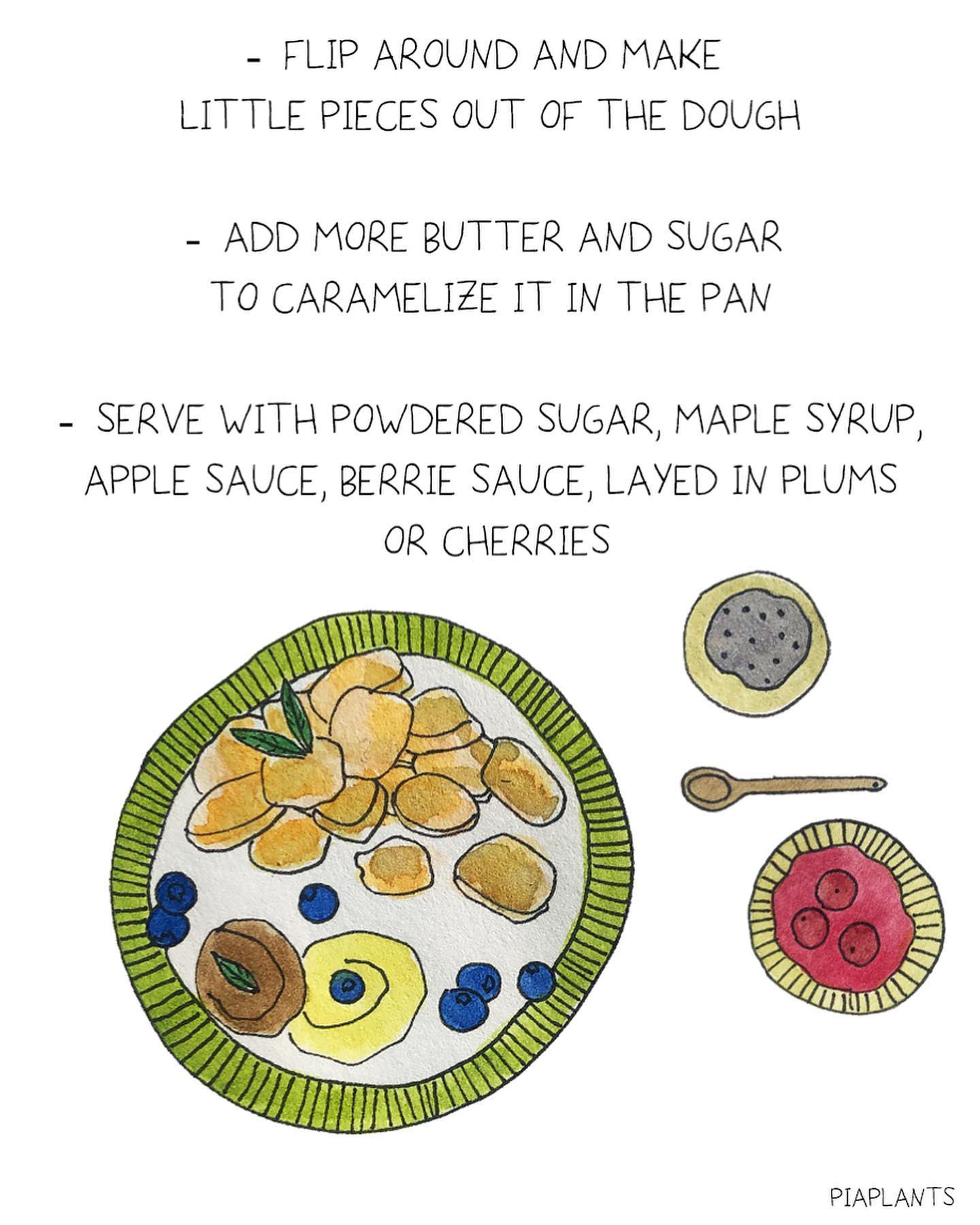 Fluffy Kaiserschmarrn Pancakes