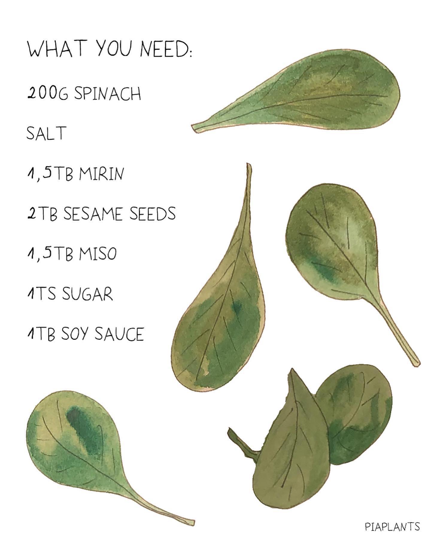 Easy and Flavorful Miso Spinach