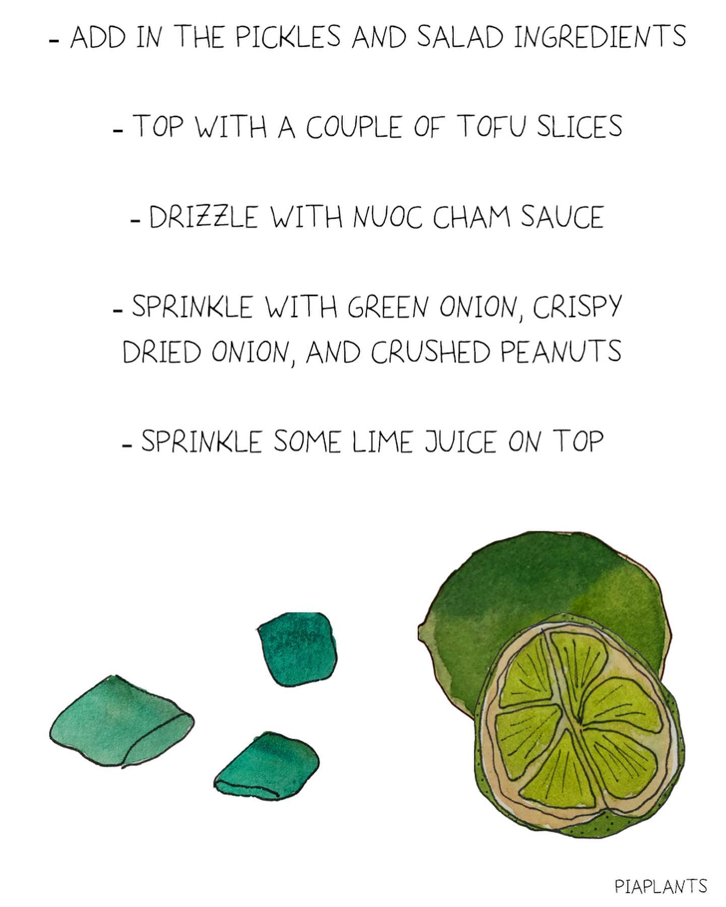 Vietnamese Lemongrass Tofu Noodle Bowl