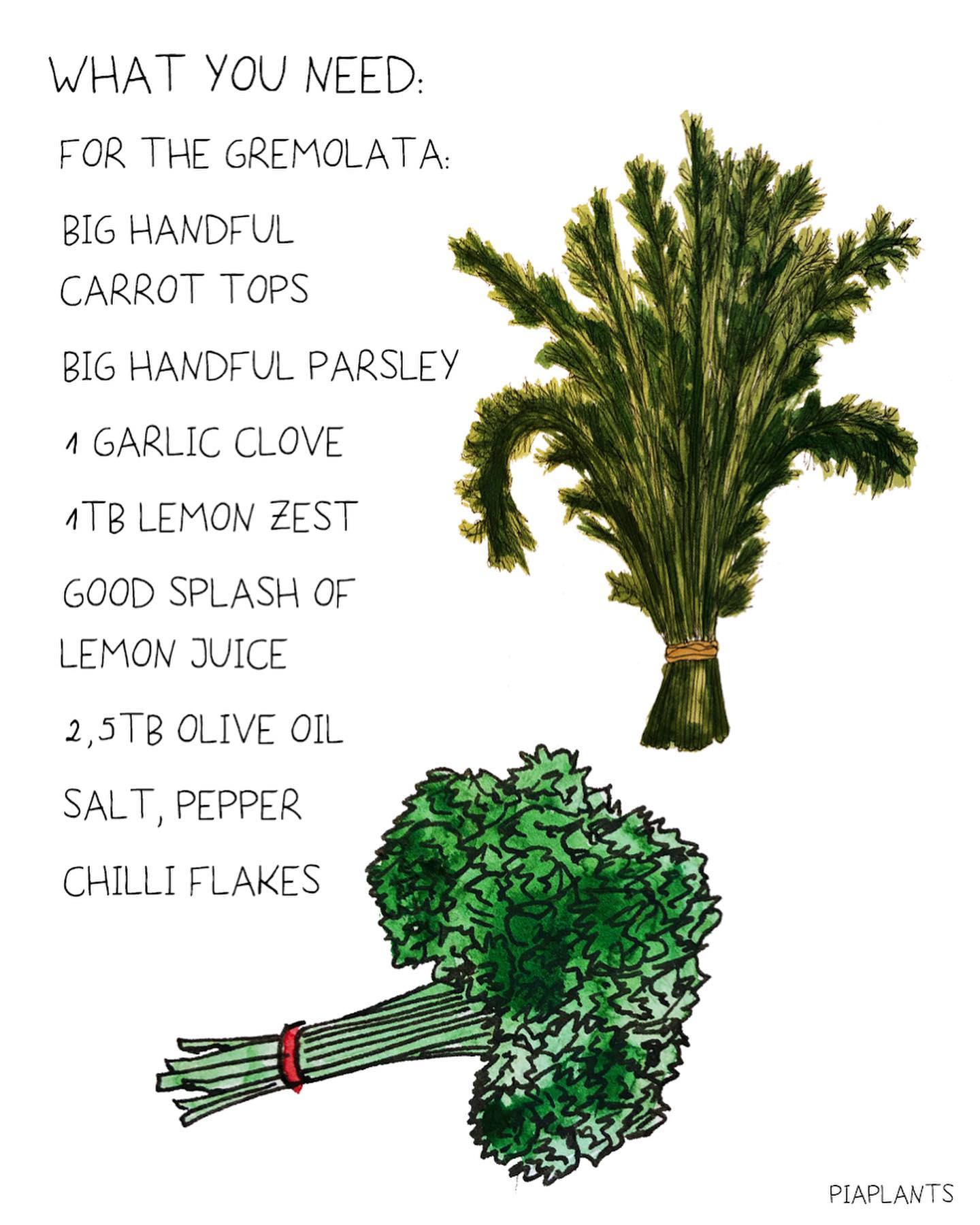 Creamy Carrot and Cashew Pasta with Lemon Gremolata