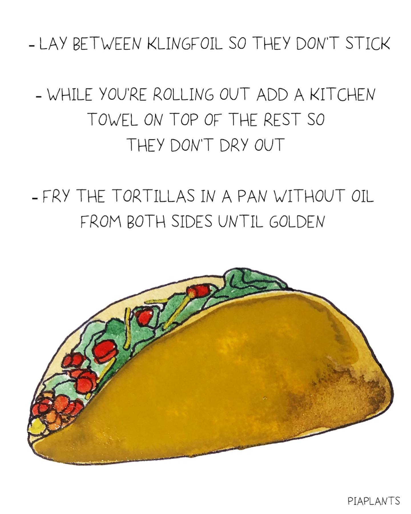 Easy Homemade Taco Tortillas