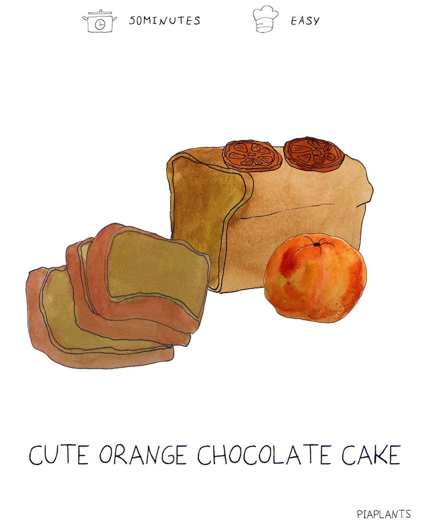 Fruity Chocolate Orange Cake