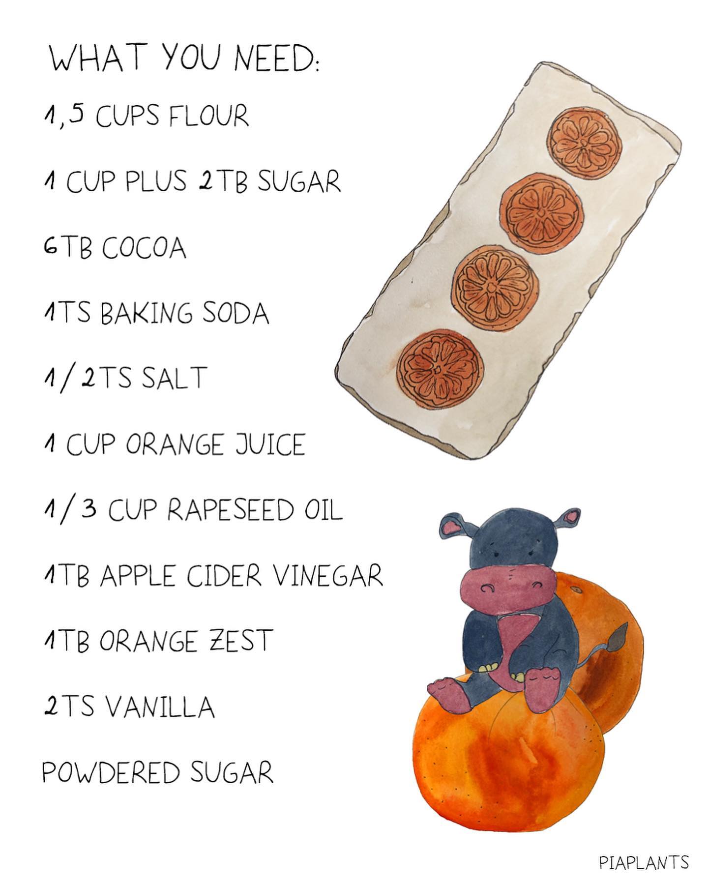 Fruity Chocolate Orange Cake