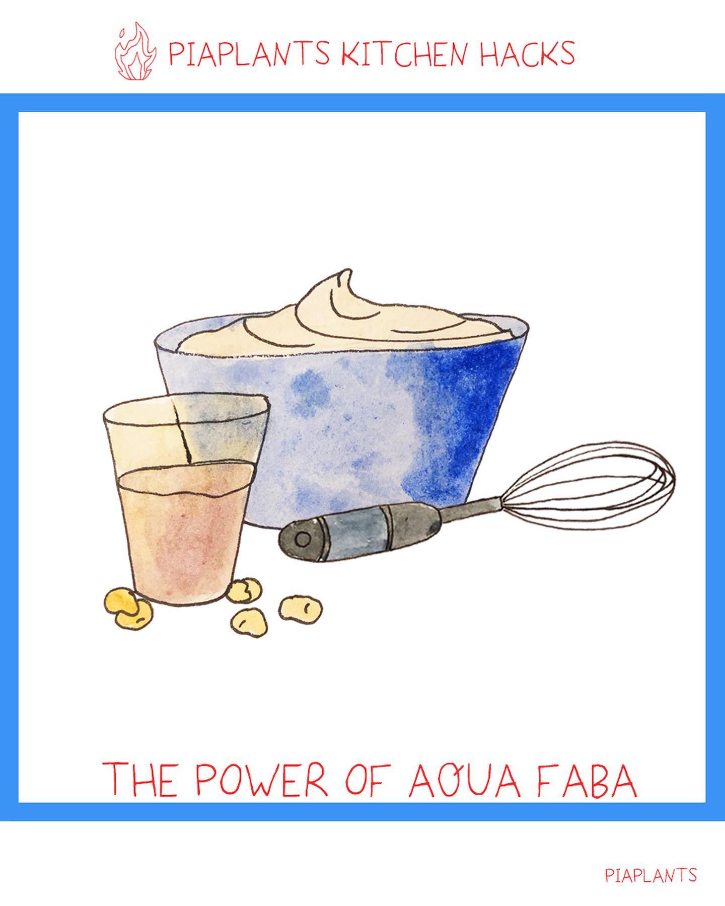 Vegan Aquafaba Whipped Foam