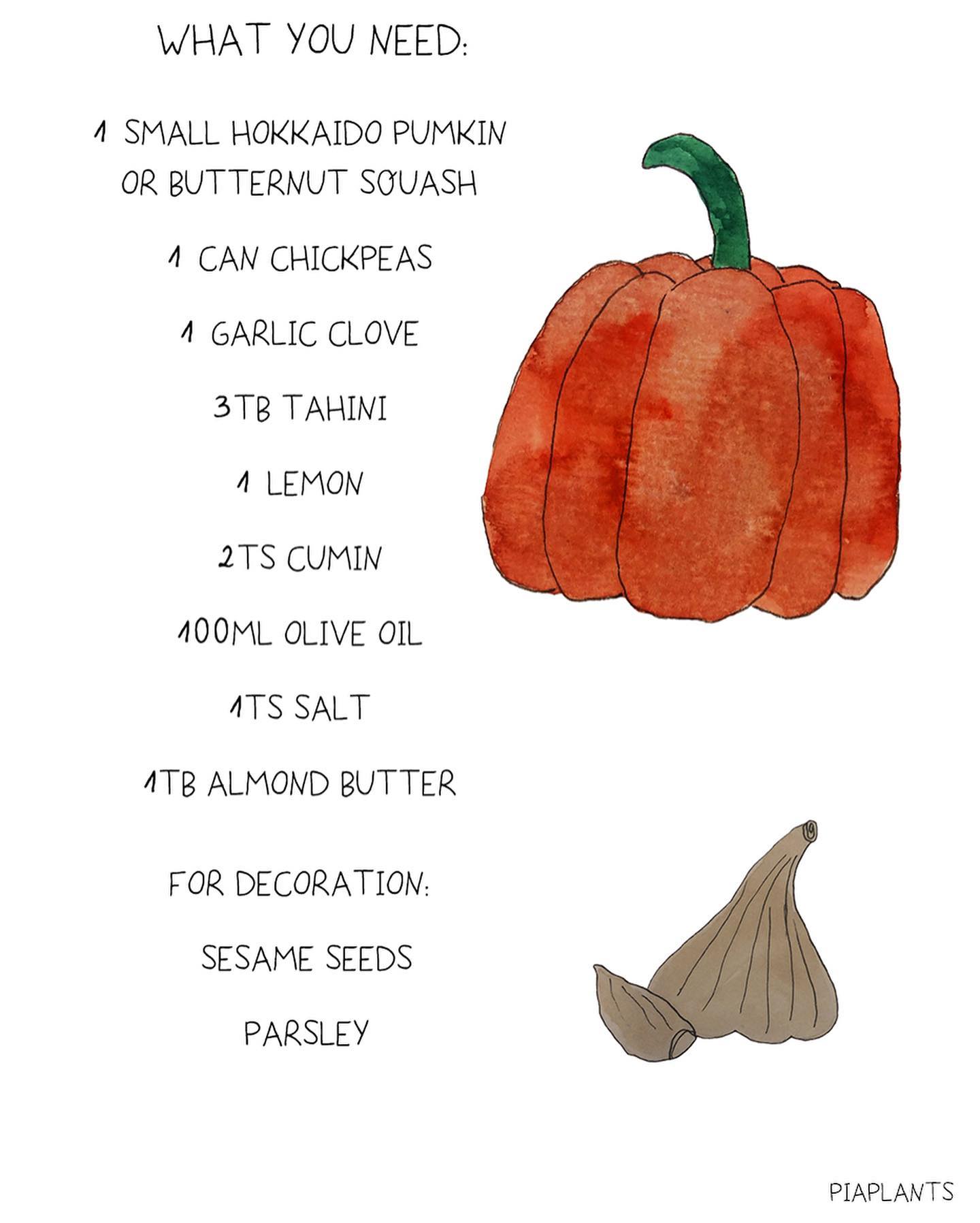 Autumn Pumpkin Hummus