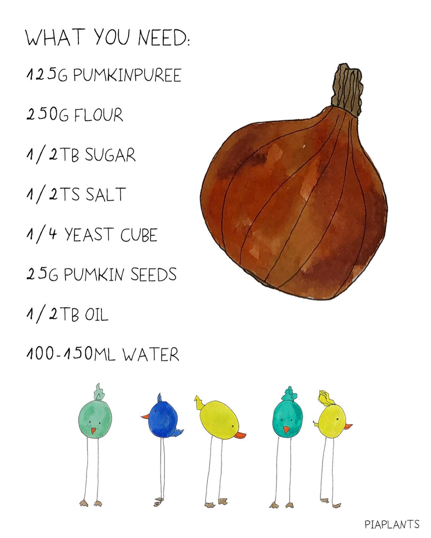Pumpkin Seed and Puree Buns