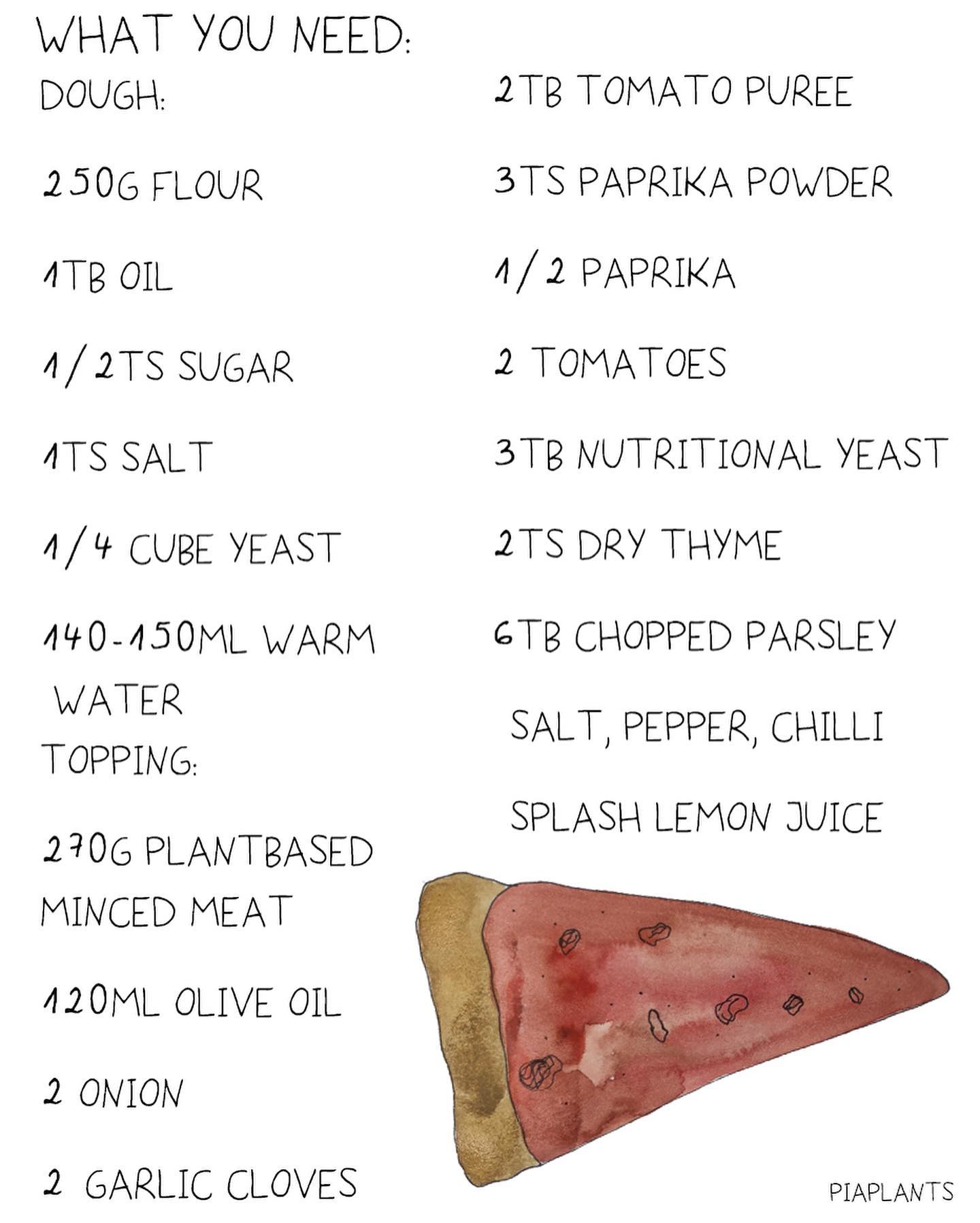 Vegan Turkish Lahmacun with Plant-Based Meat
