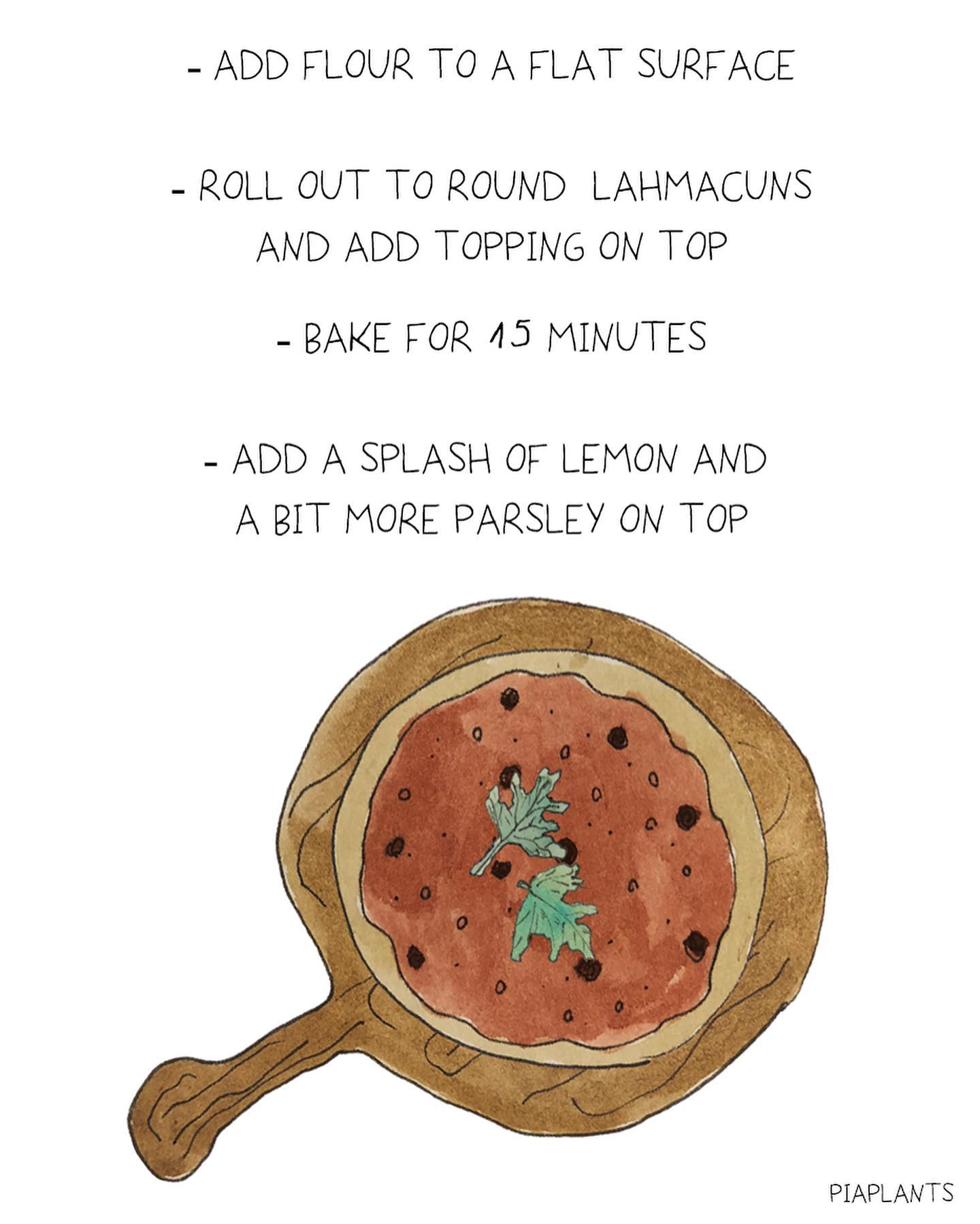 Vegan Turkish Lahmacun with Plant-Based Meat