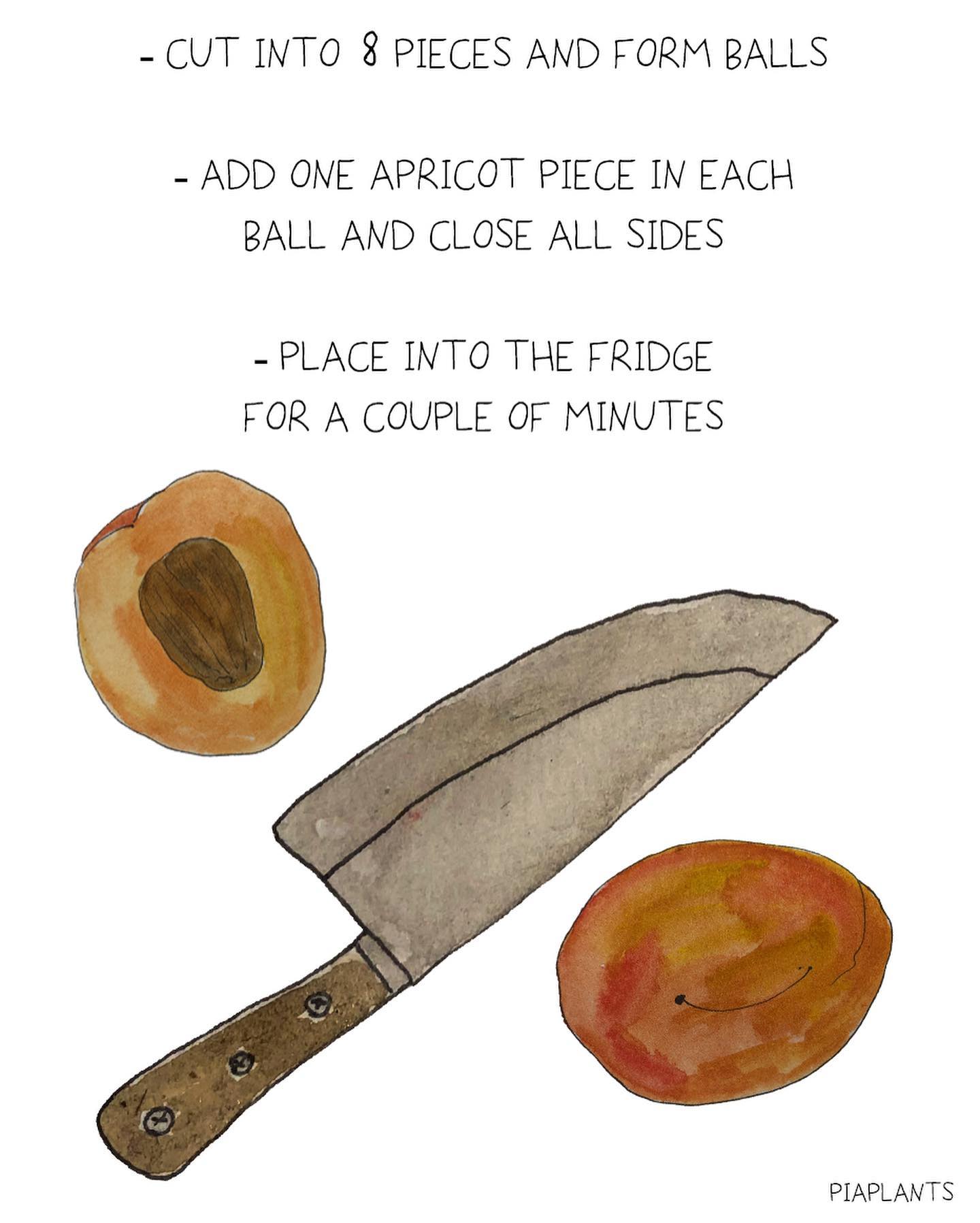 Juicy Surprise: Apricot-Filled Balls with Hazelnut Crust