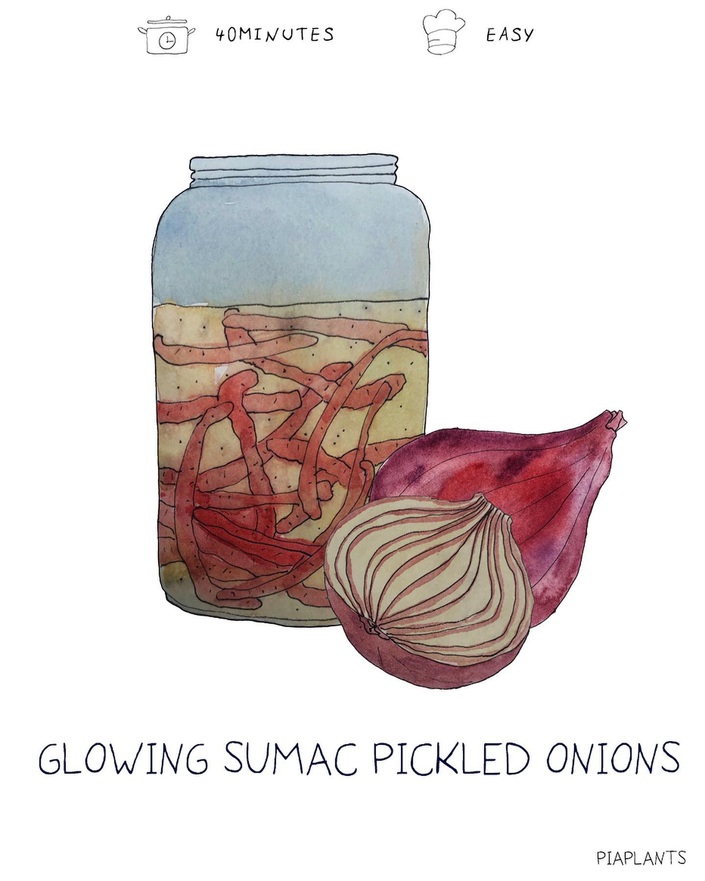 Sumac Pickled Onions