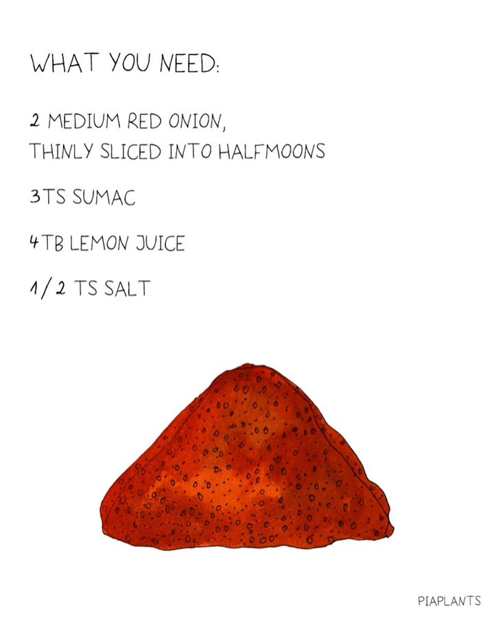 Sumac Pickled Onions