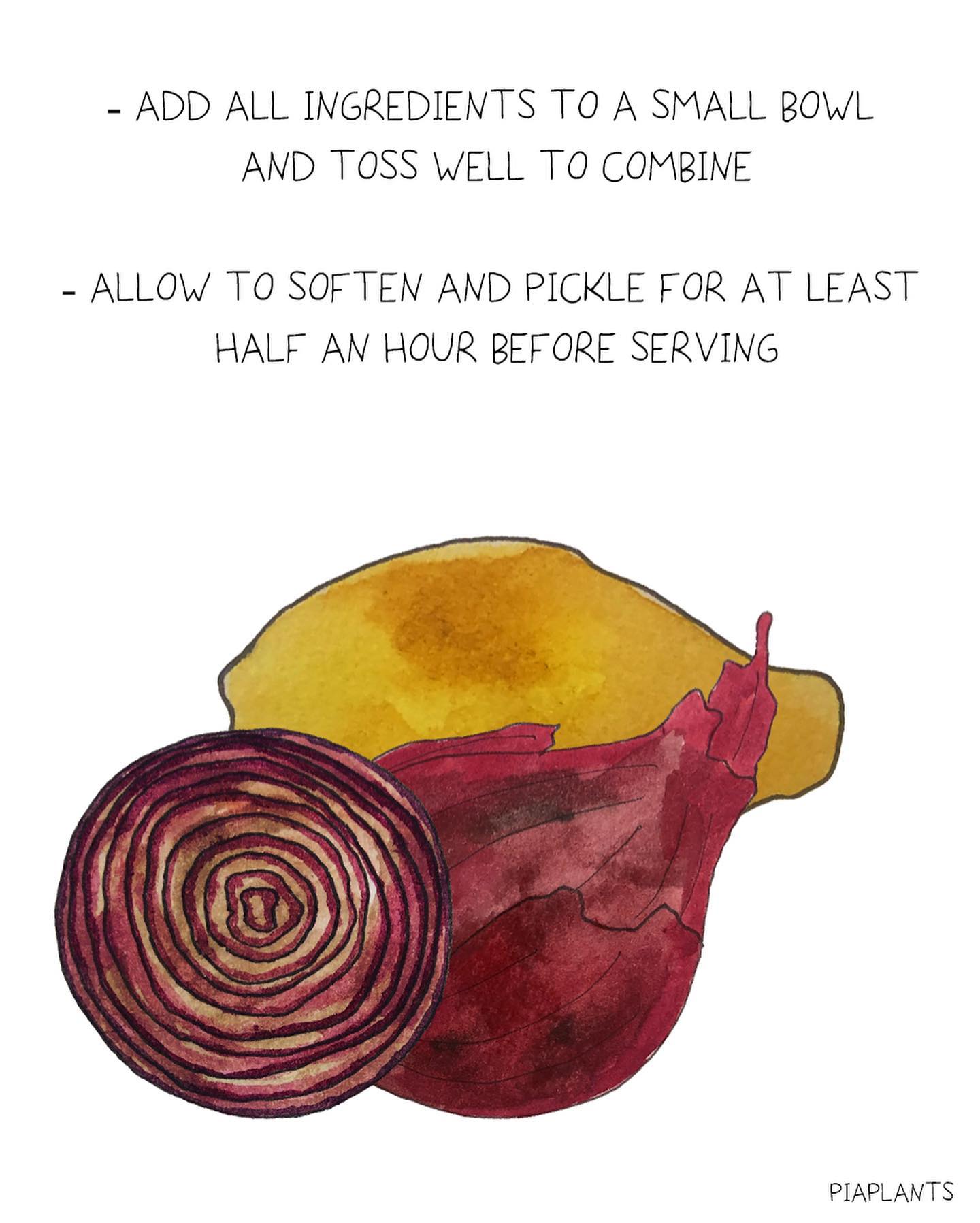 Sumac Pickled Onions