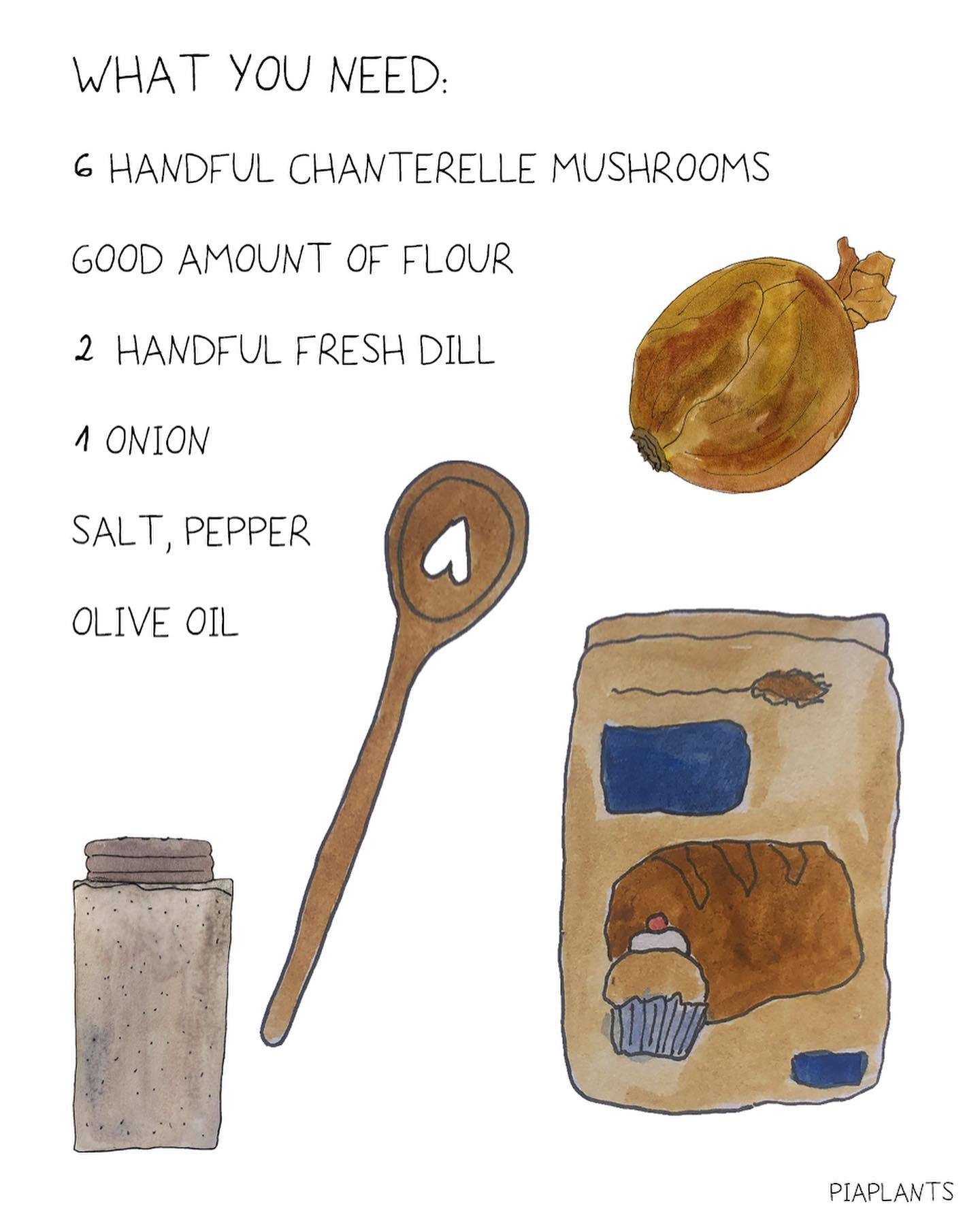 Easy Chanterelle Mushroom Delight