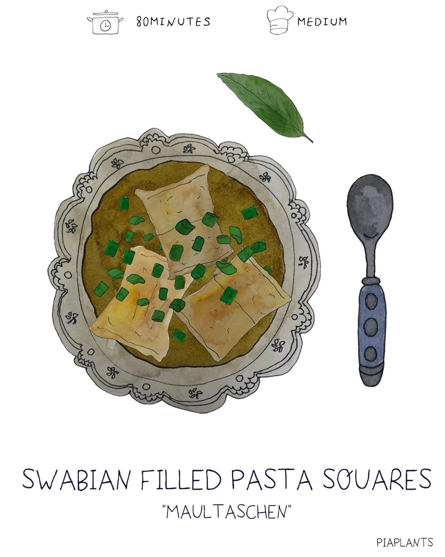 Homemade Vegan Maultaschen (Swabian Filled Pasta Squares)