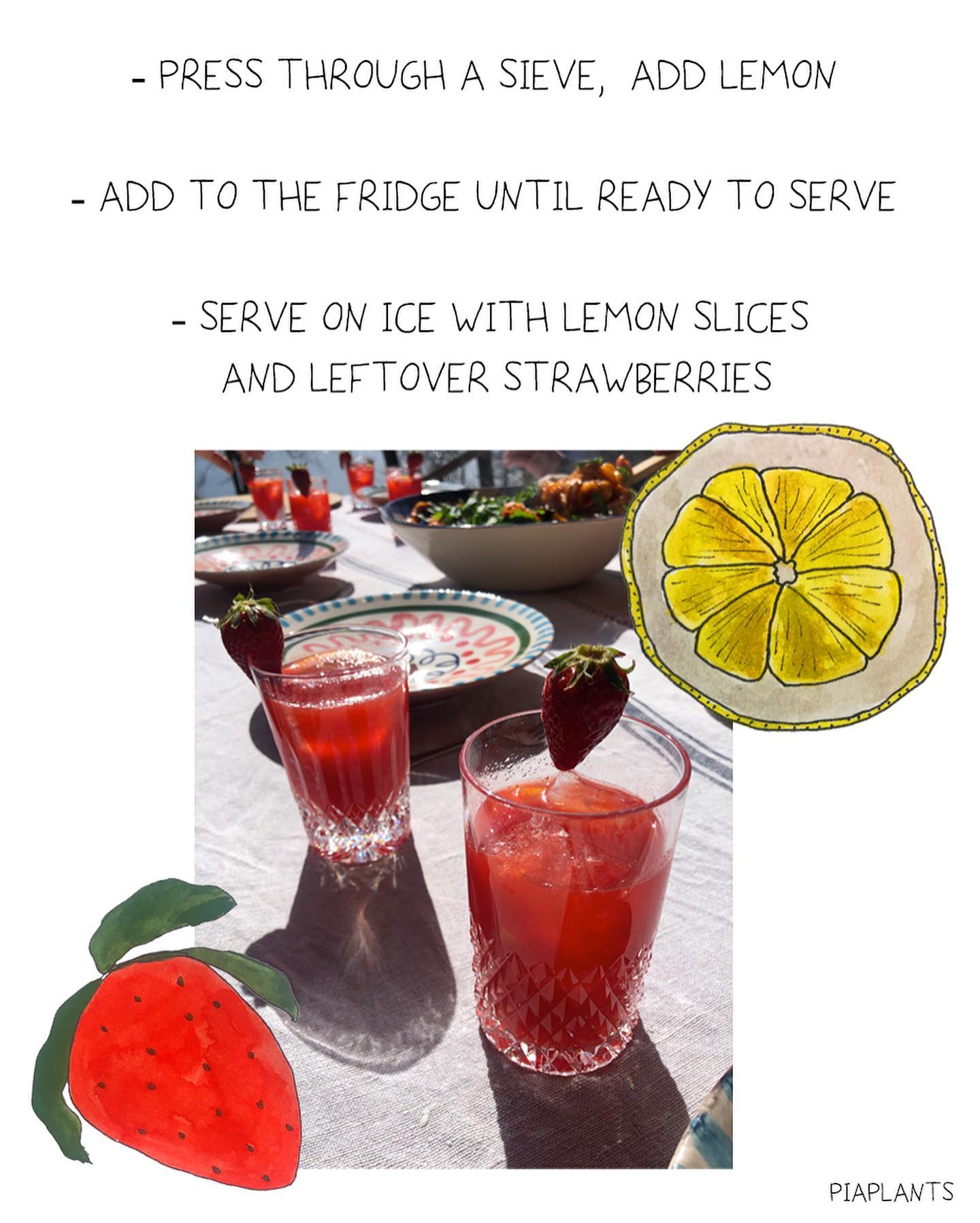 Strawberry Fields Lemonade Delight