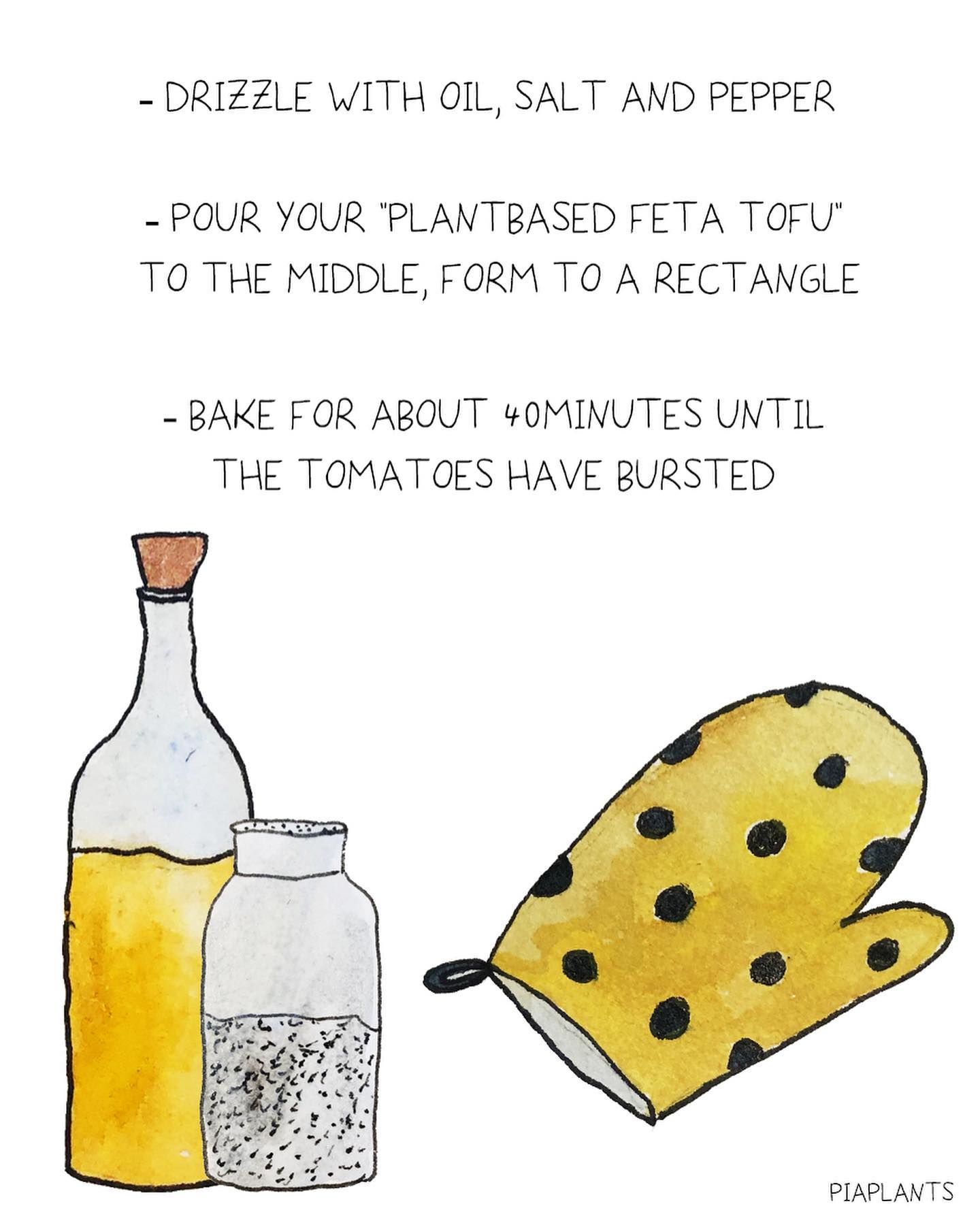 Plant-Based Tiktok Pasta with Homemade Feta Alternative